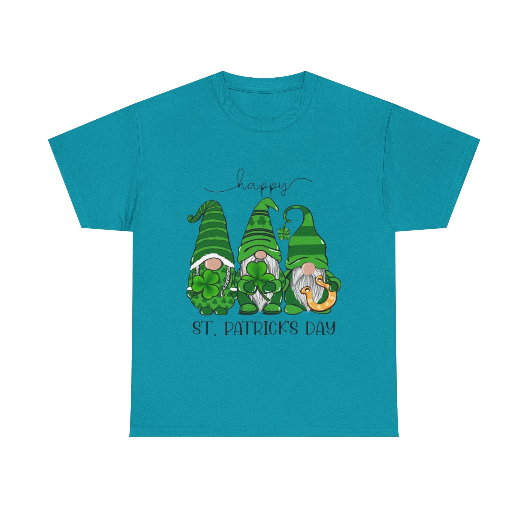 Happy St. Patrick’s Day Gnome Unisex Heavy Cotton T-Shirt