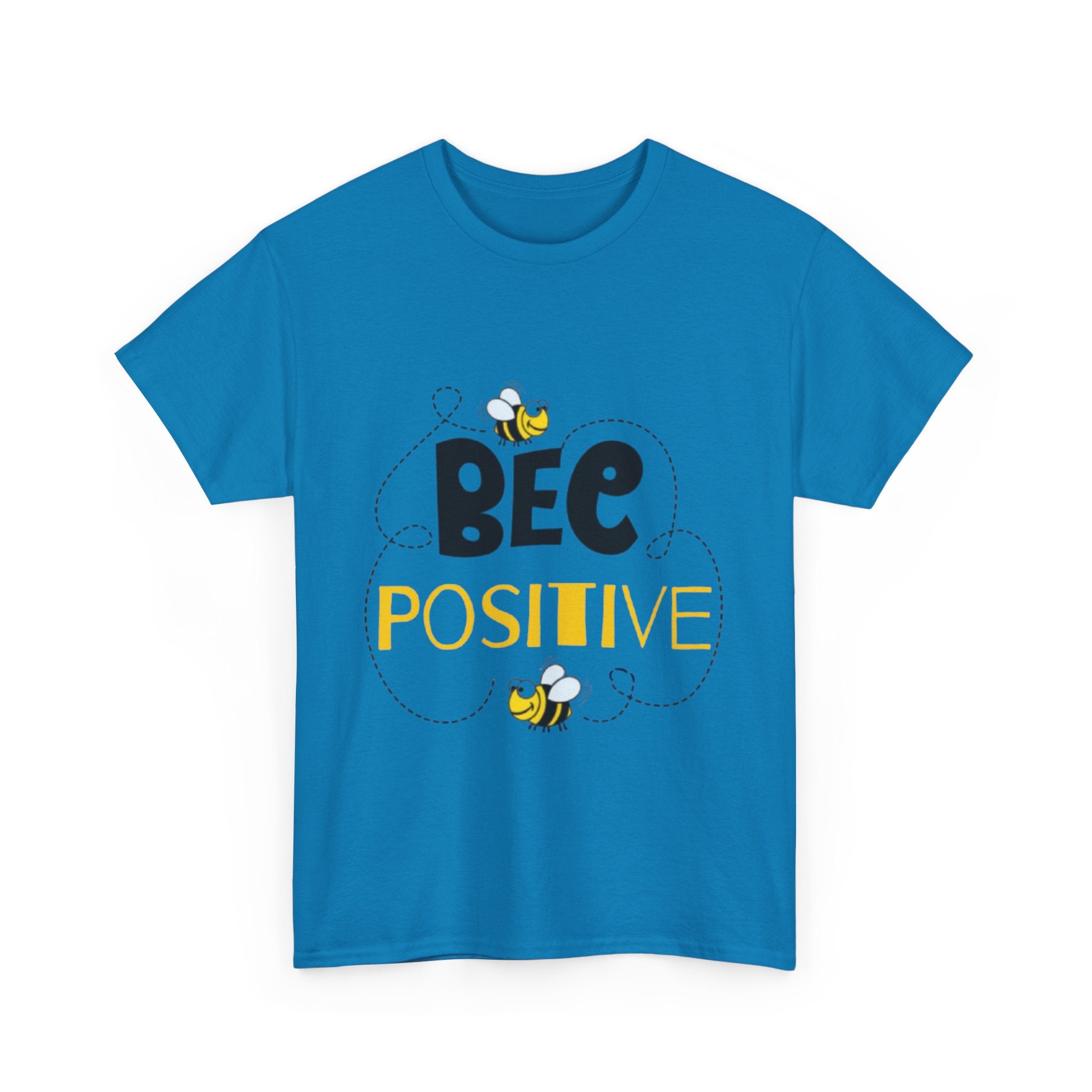 Bee Positive Unisex Heavy Cotton T-Shirt