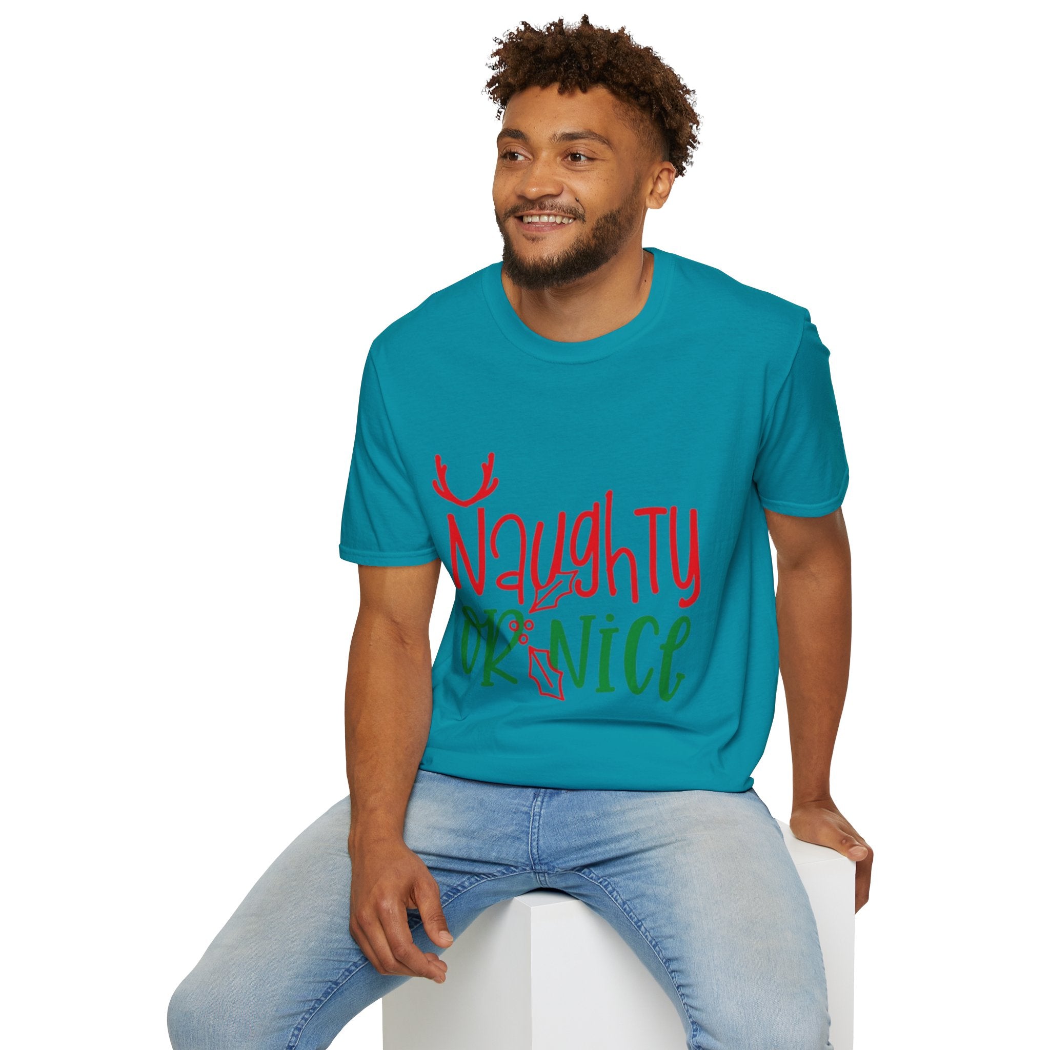 Naughty Or Nice Unisex Softstyle T-Shirt