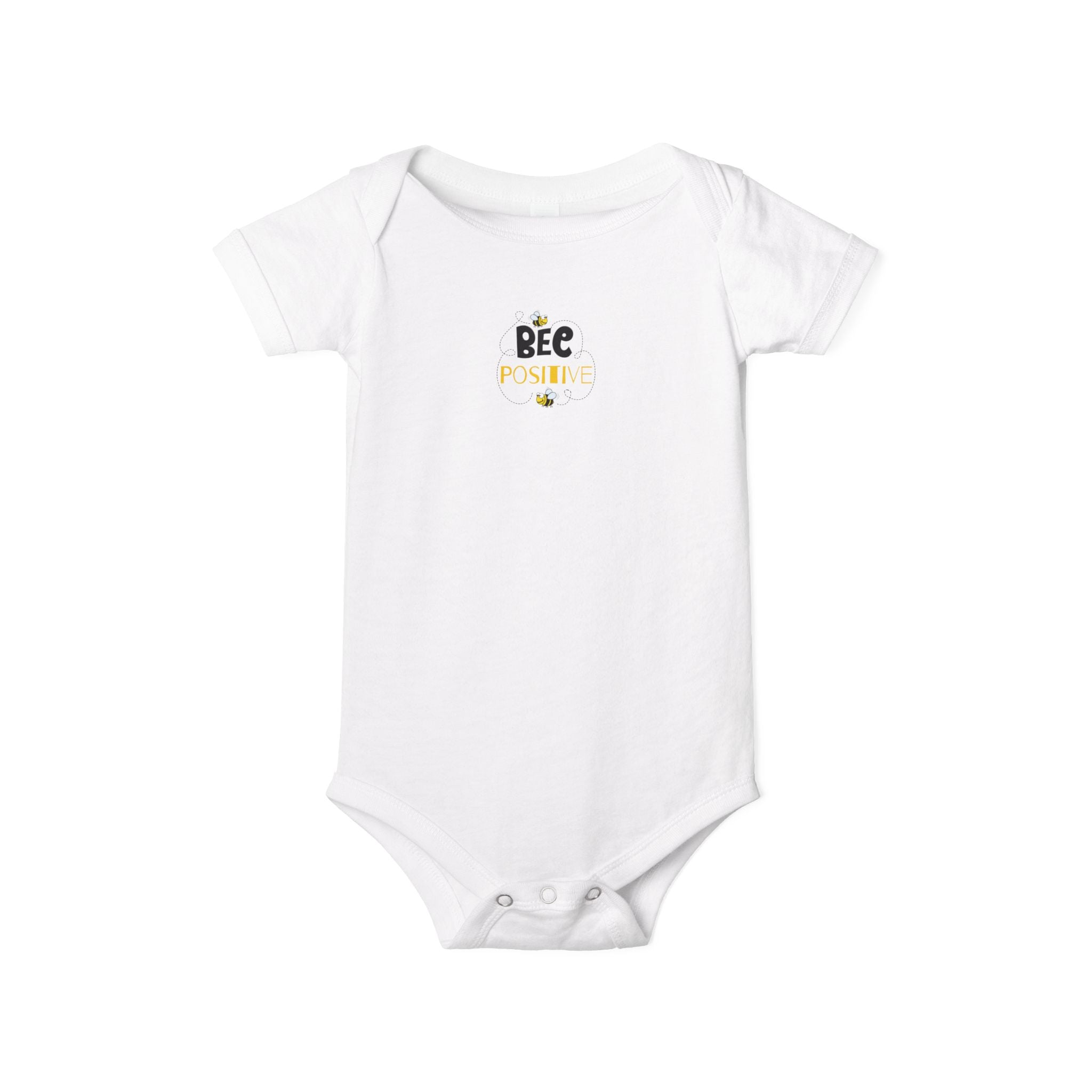 Bee Positive Infant Jersey One Piece Bodysuit