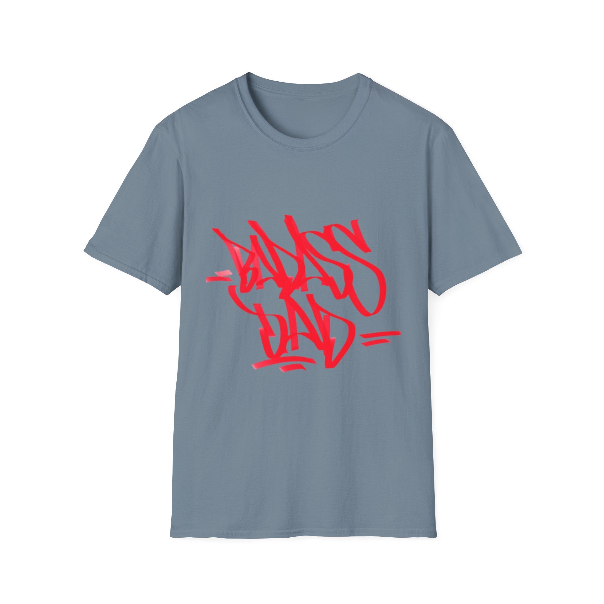 Red Graffiti Style Unisex Softstyle T-Shirt