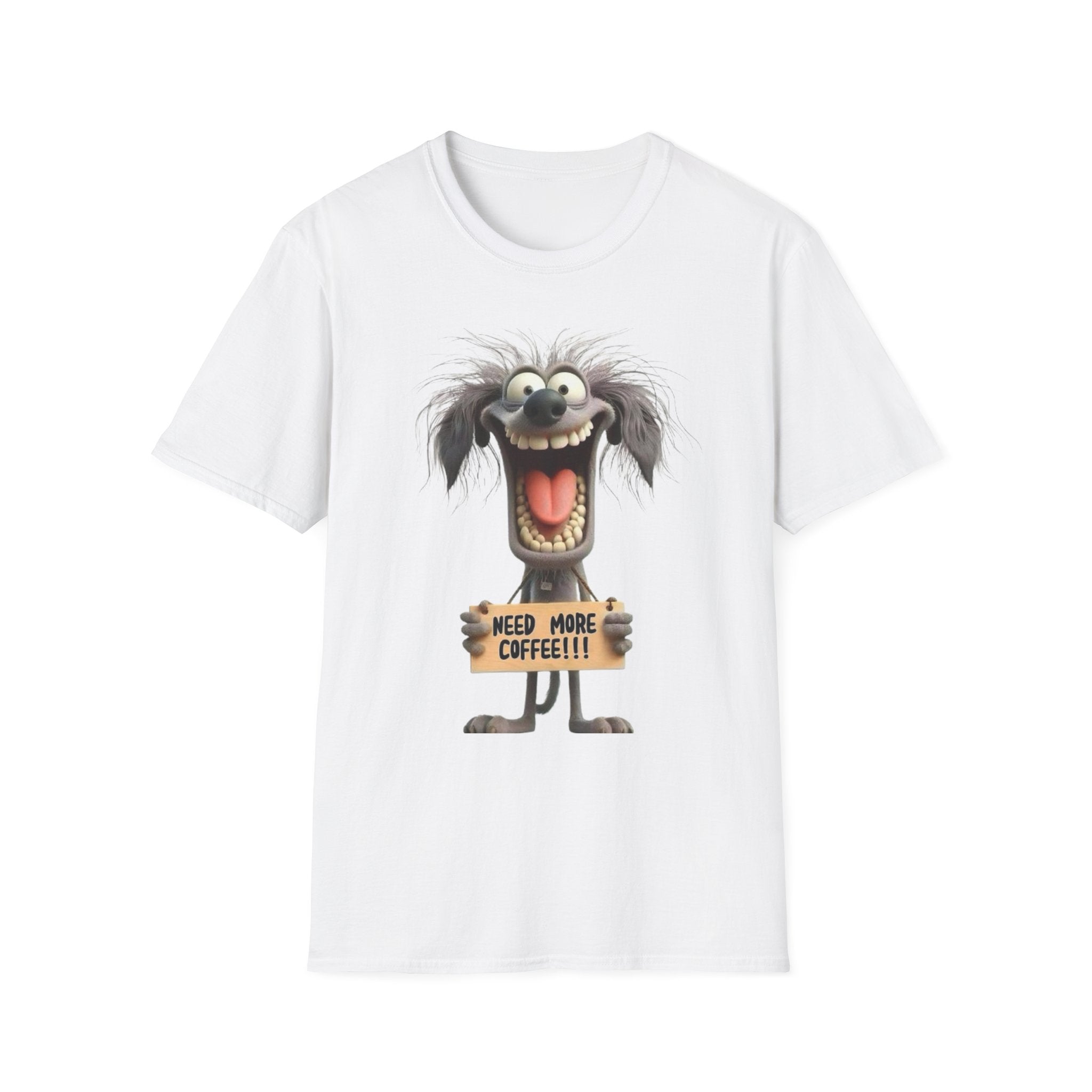 Need More Coffee Unisex Softstyle T-Shirt