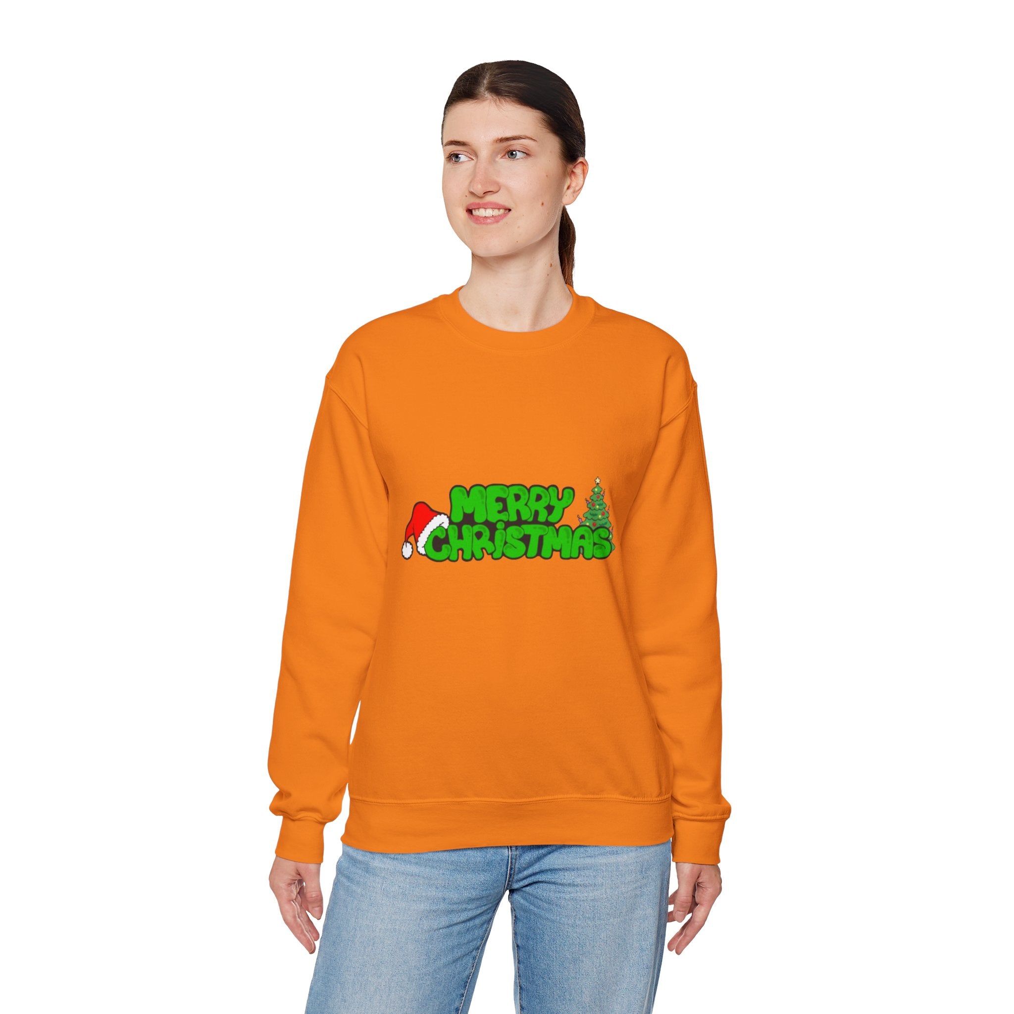 Merry Christmas Unisex Heavy Blend™ Crewneck Sweatshirt