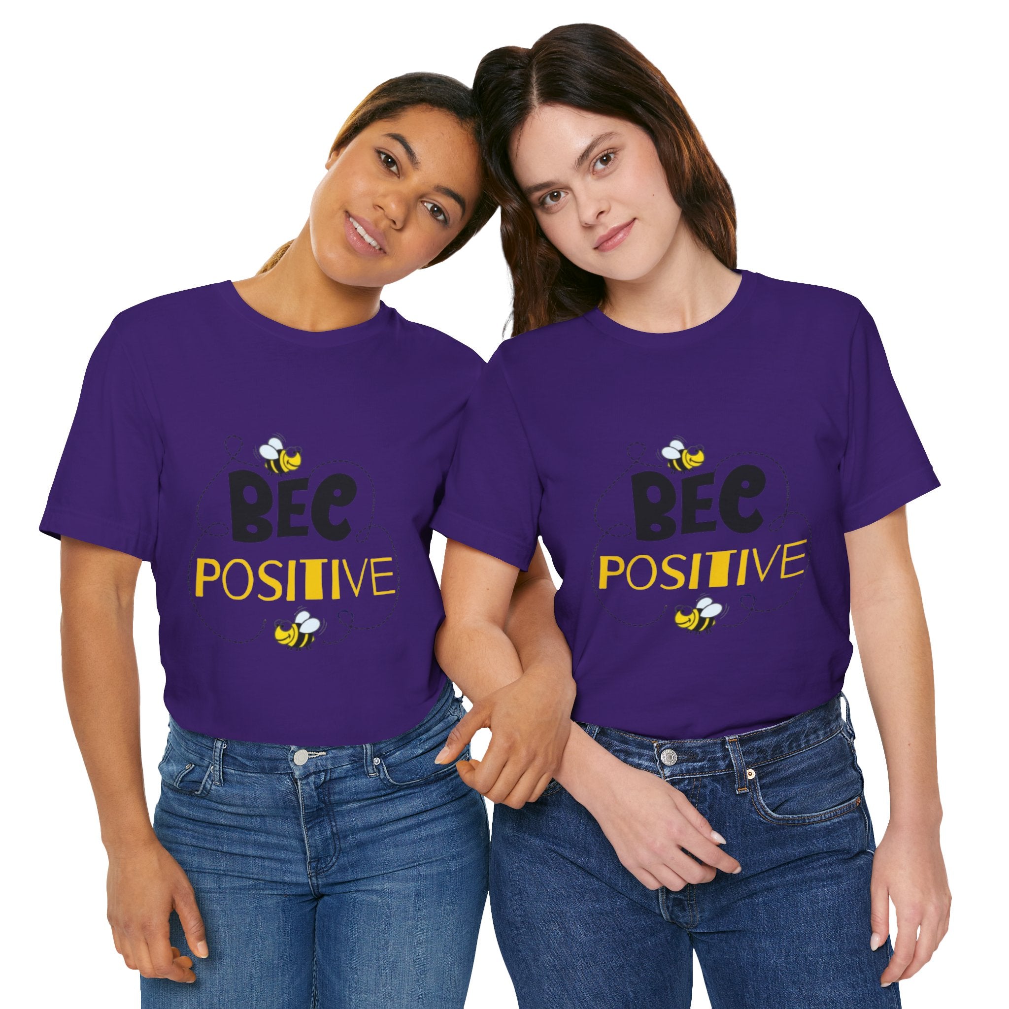 Bee Positive Unisex Jersey Short Sleeve T-Shirt