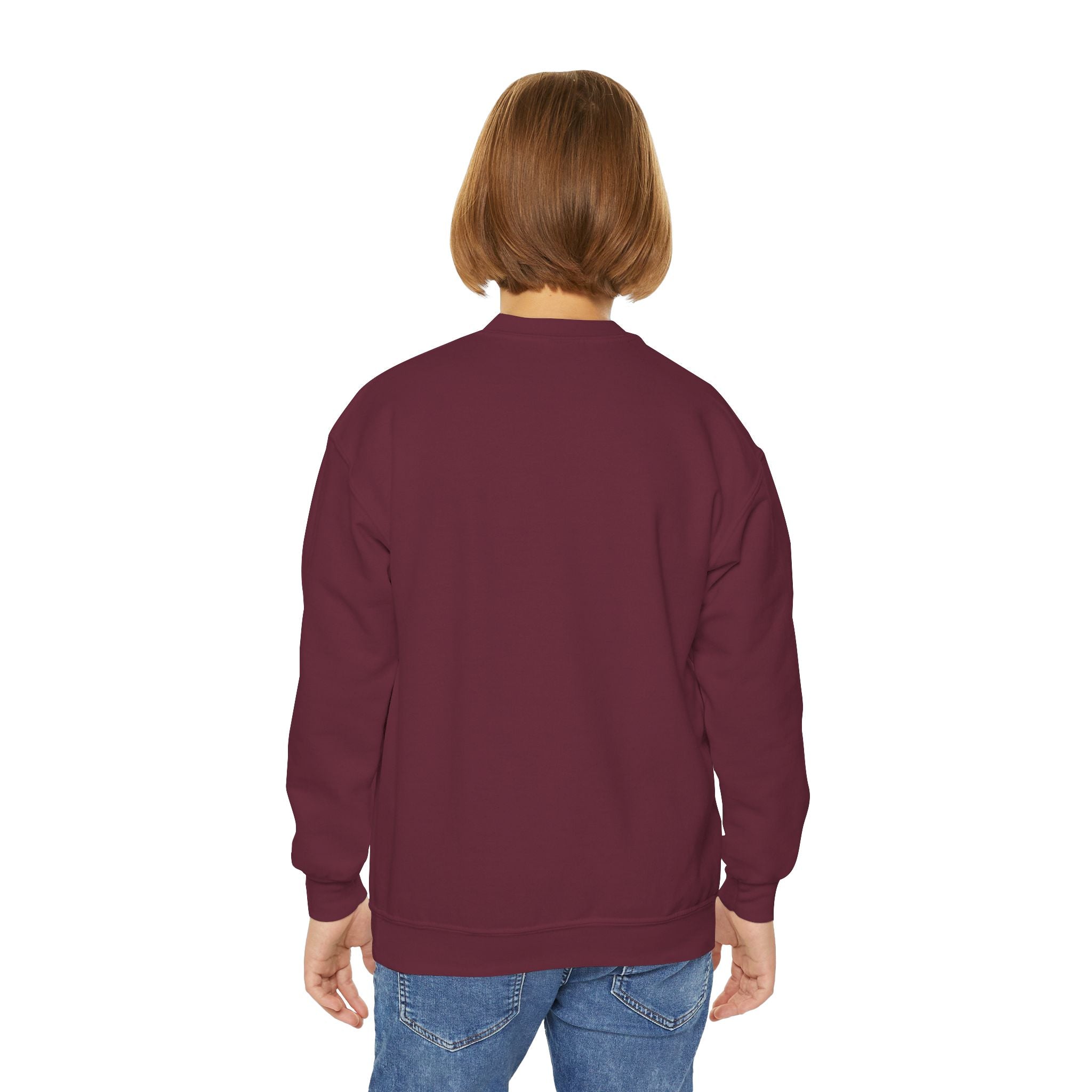 Halloween Pumpkin Youth Crewneck Sweatshirt
