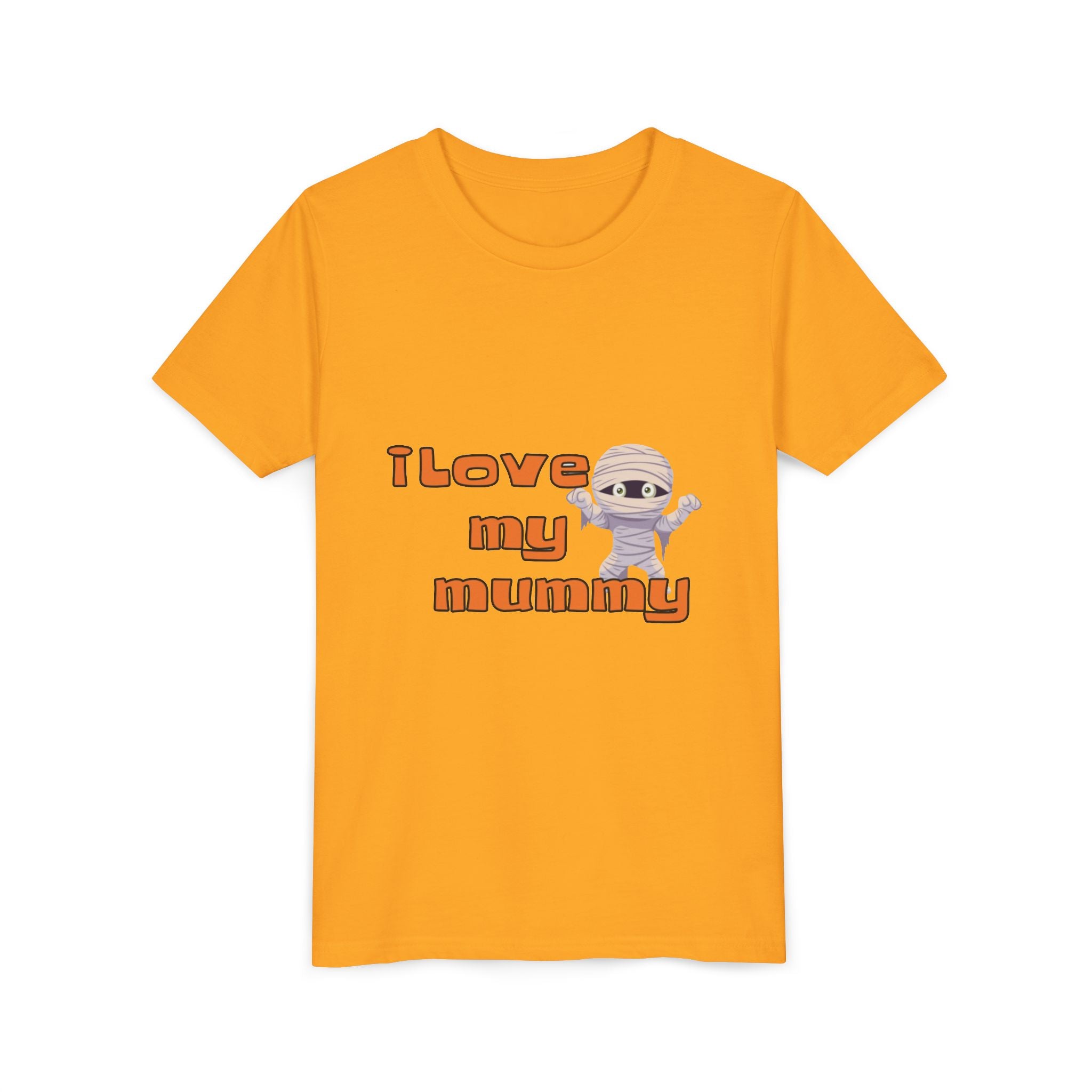 I Love My Mummy Youth Short Sleeve T-Shirt