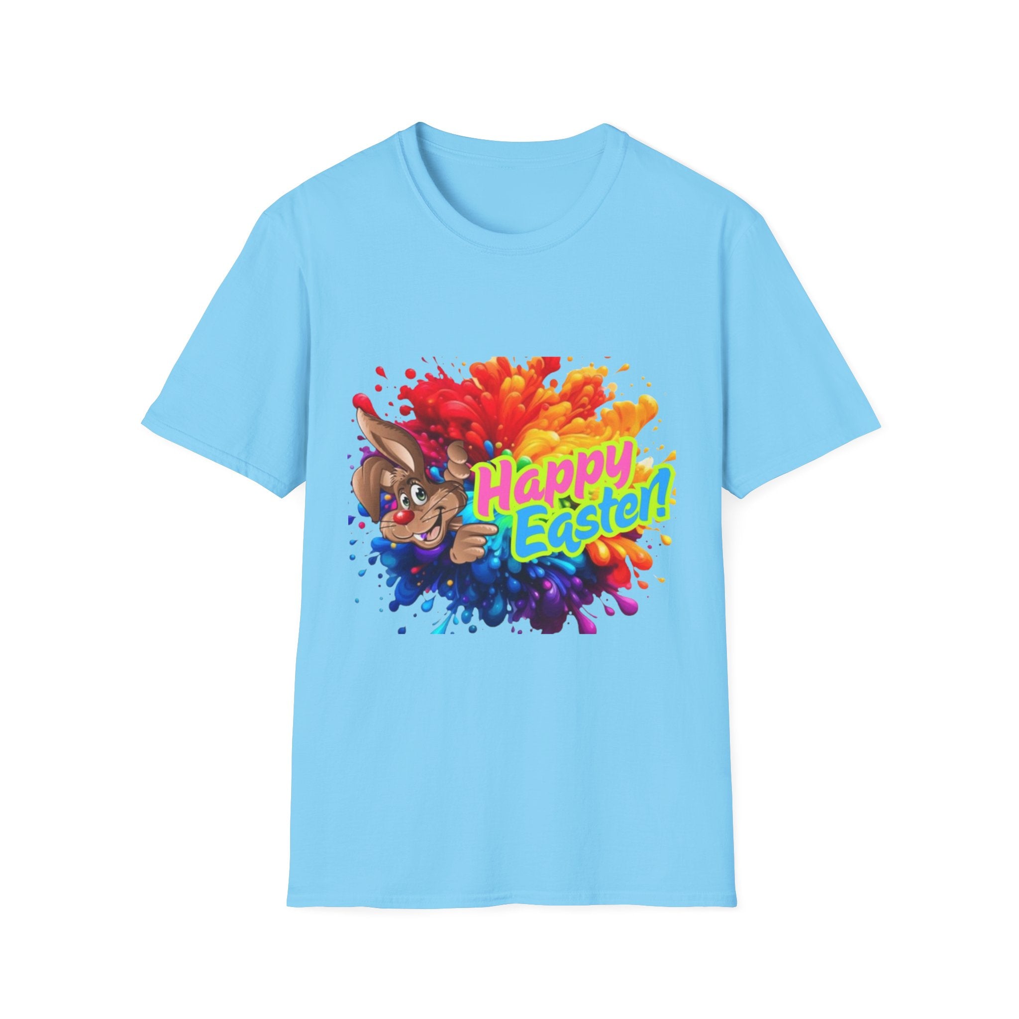 Happy Easter Bunny Unisex Softstyle T-Shirt