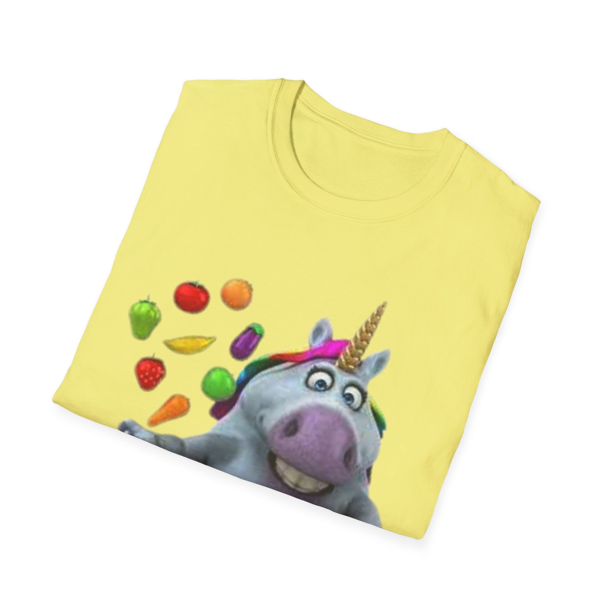 Juggling Health And Happiness Unicorn Unisex Softstyle T-Shirt