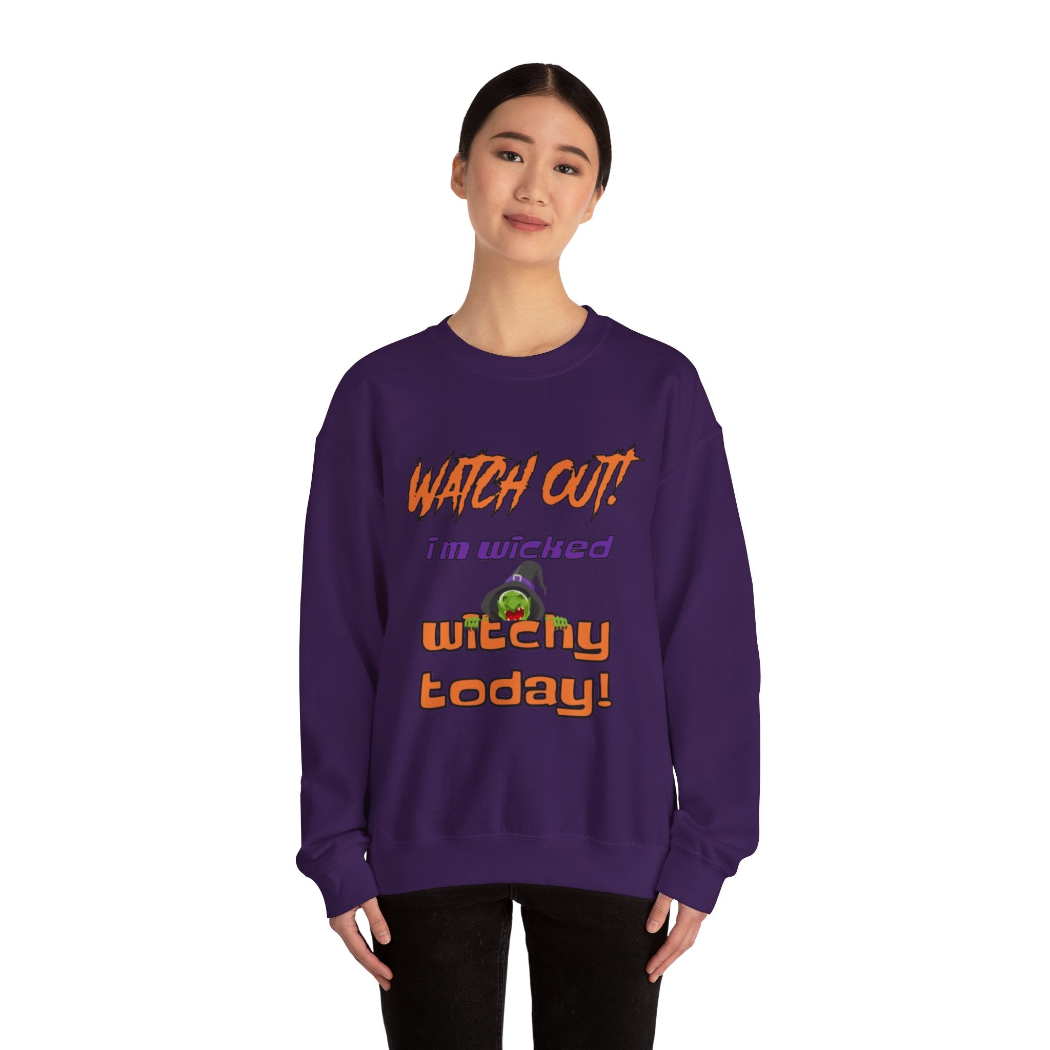 Wicked Witchy Unisex Heavy Blend™ Crewneck Sweatshirt