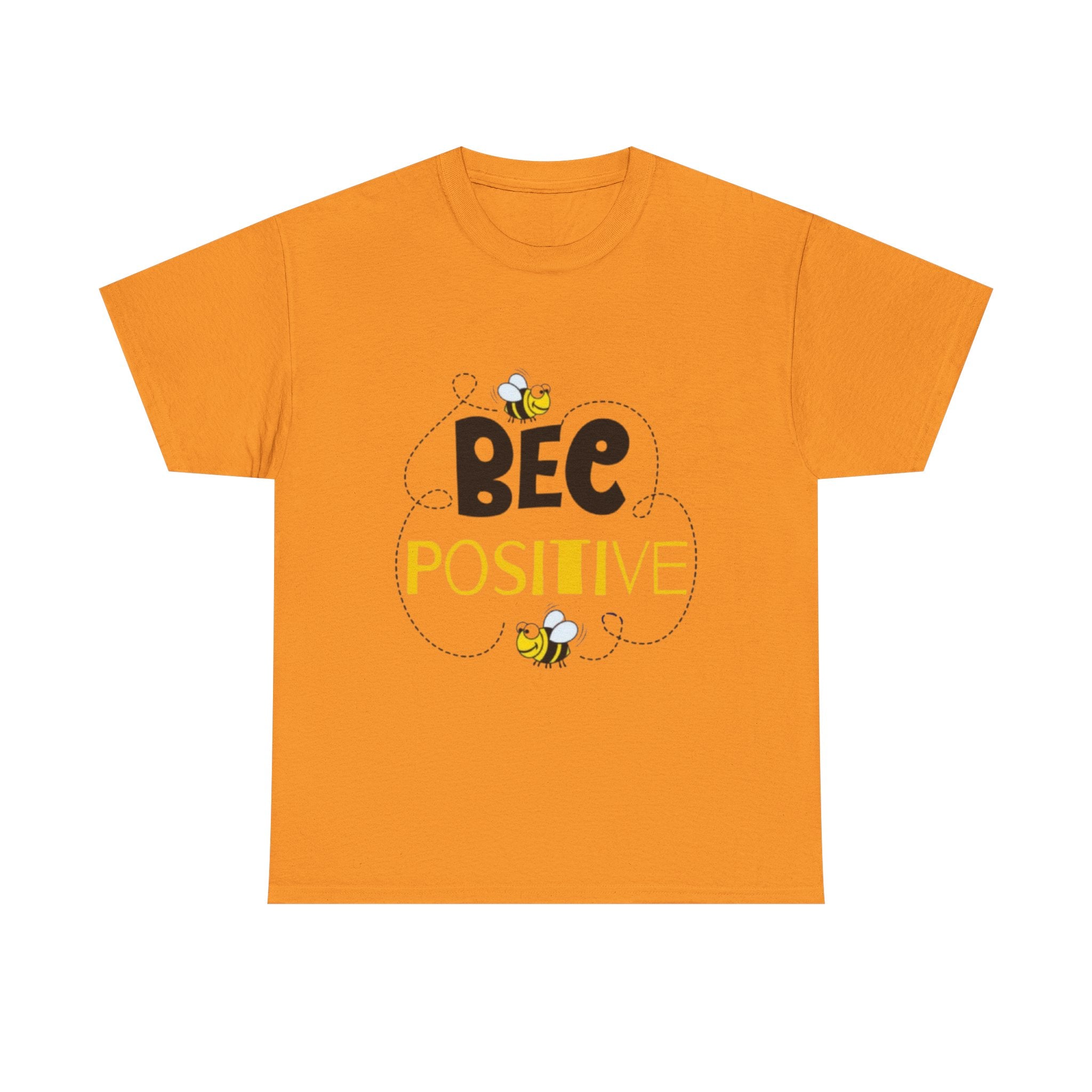 Bee Positive Unisex Heavy Cotton T-Shirt