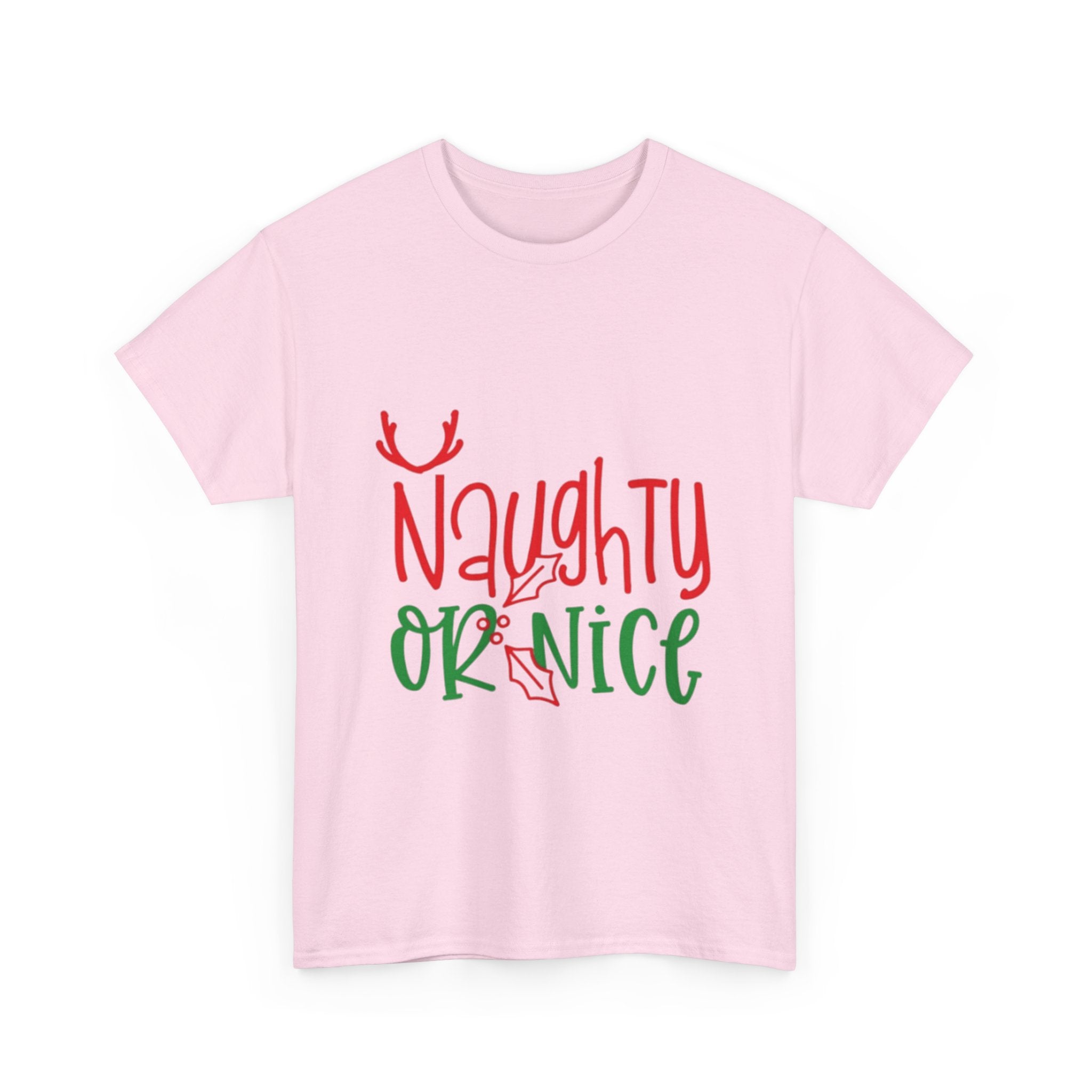 Naughty Or Nice Unisex Heavy Cotton T-Shirt