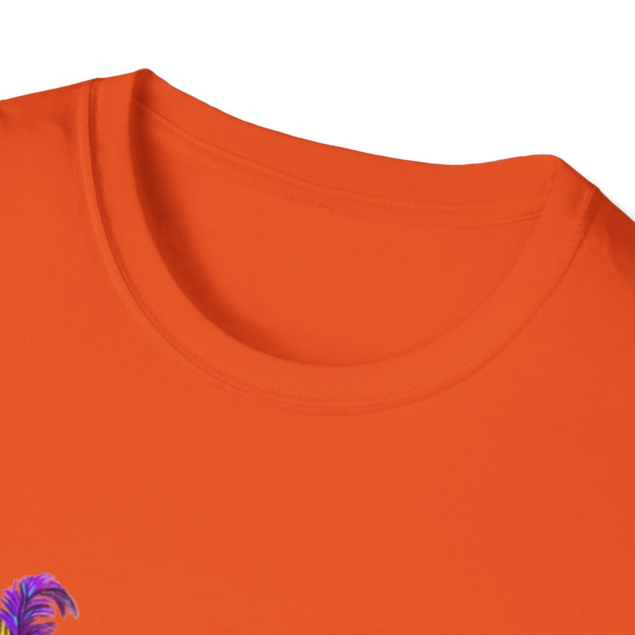 Mardi Gras Gator Unisex Softstyle T-Shirt