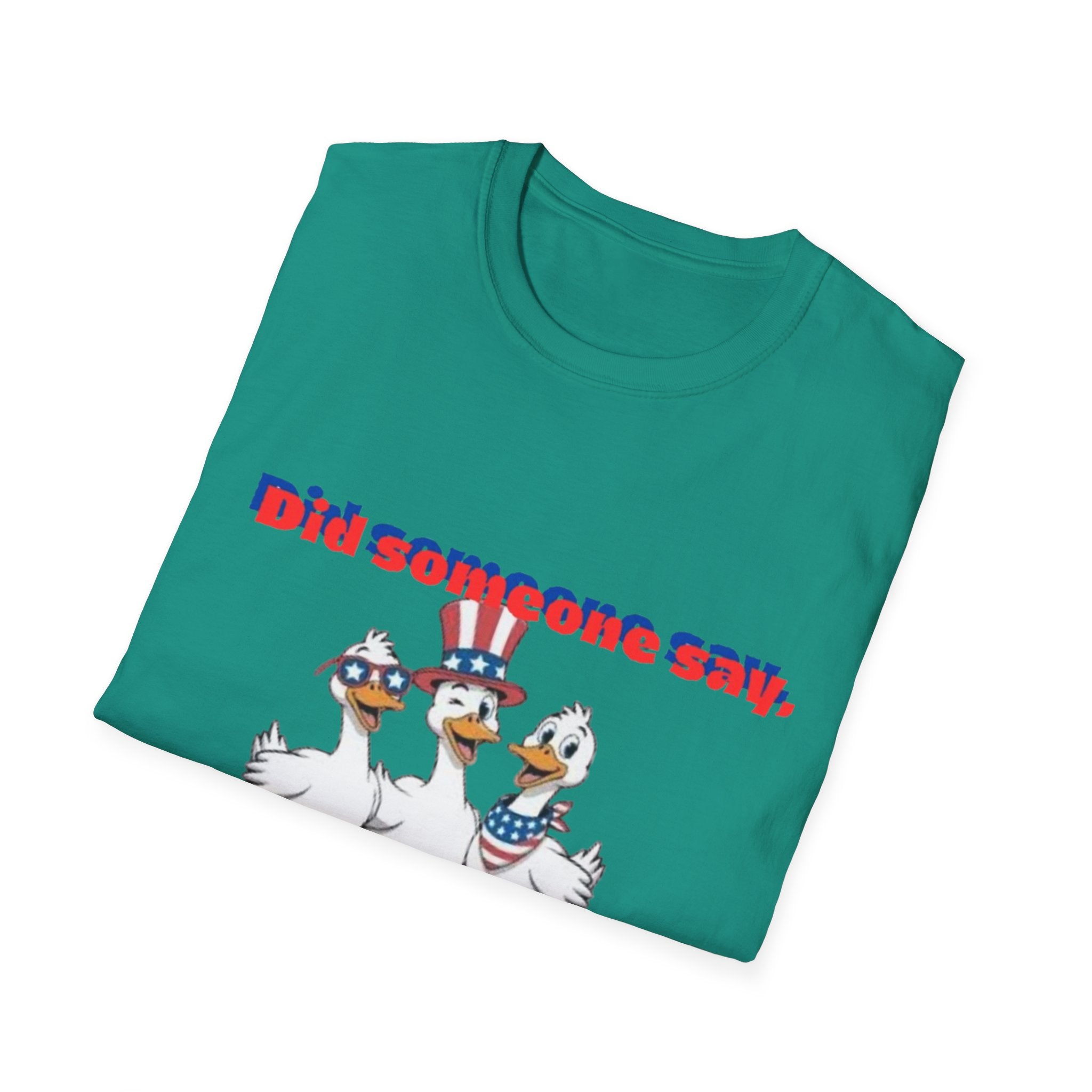 Firequackers Unisex Softstyle T-Shirt