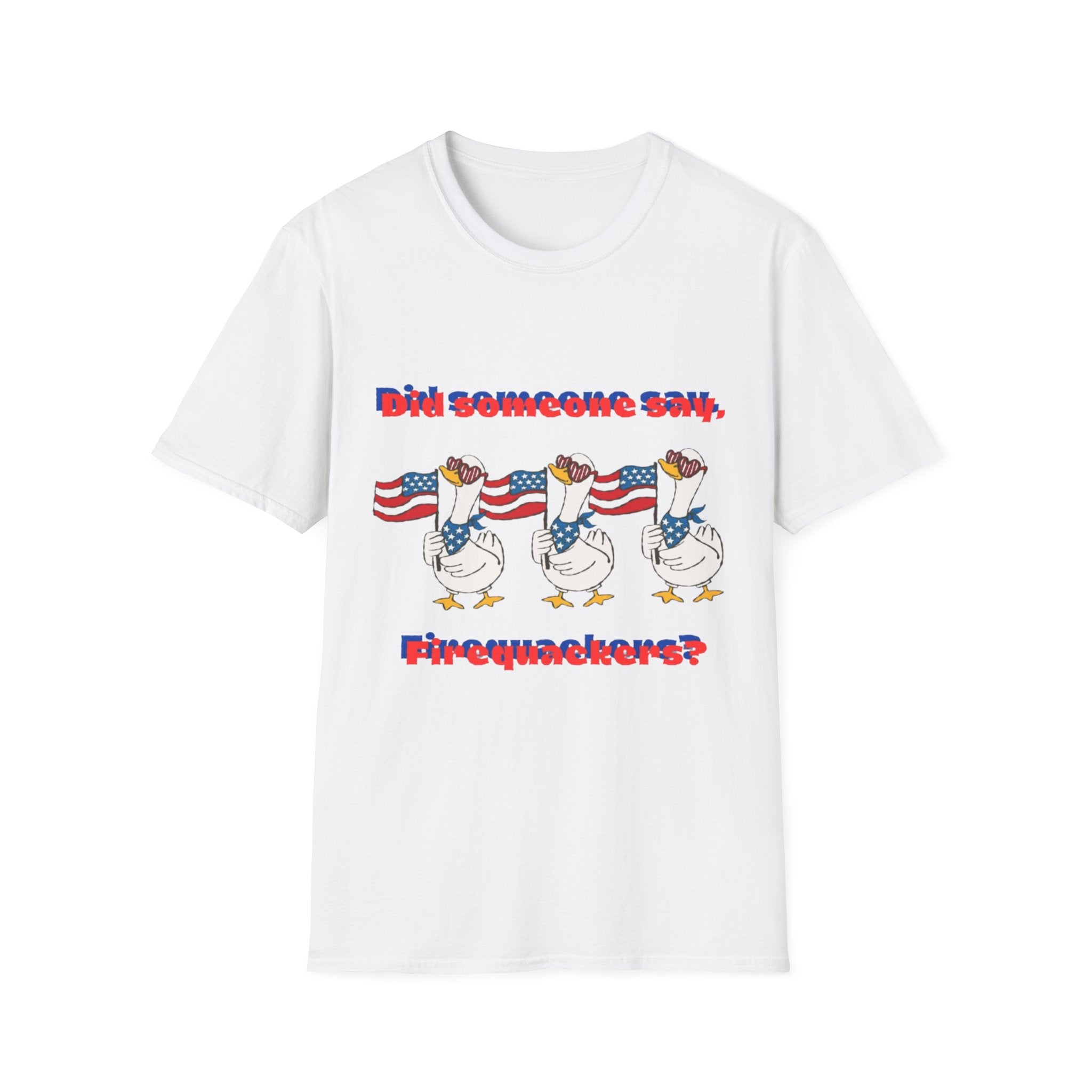 Firequackers Unisex Softstyle T-Shirt