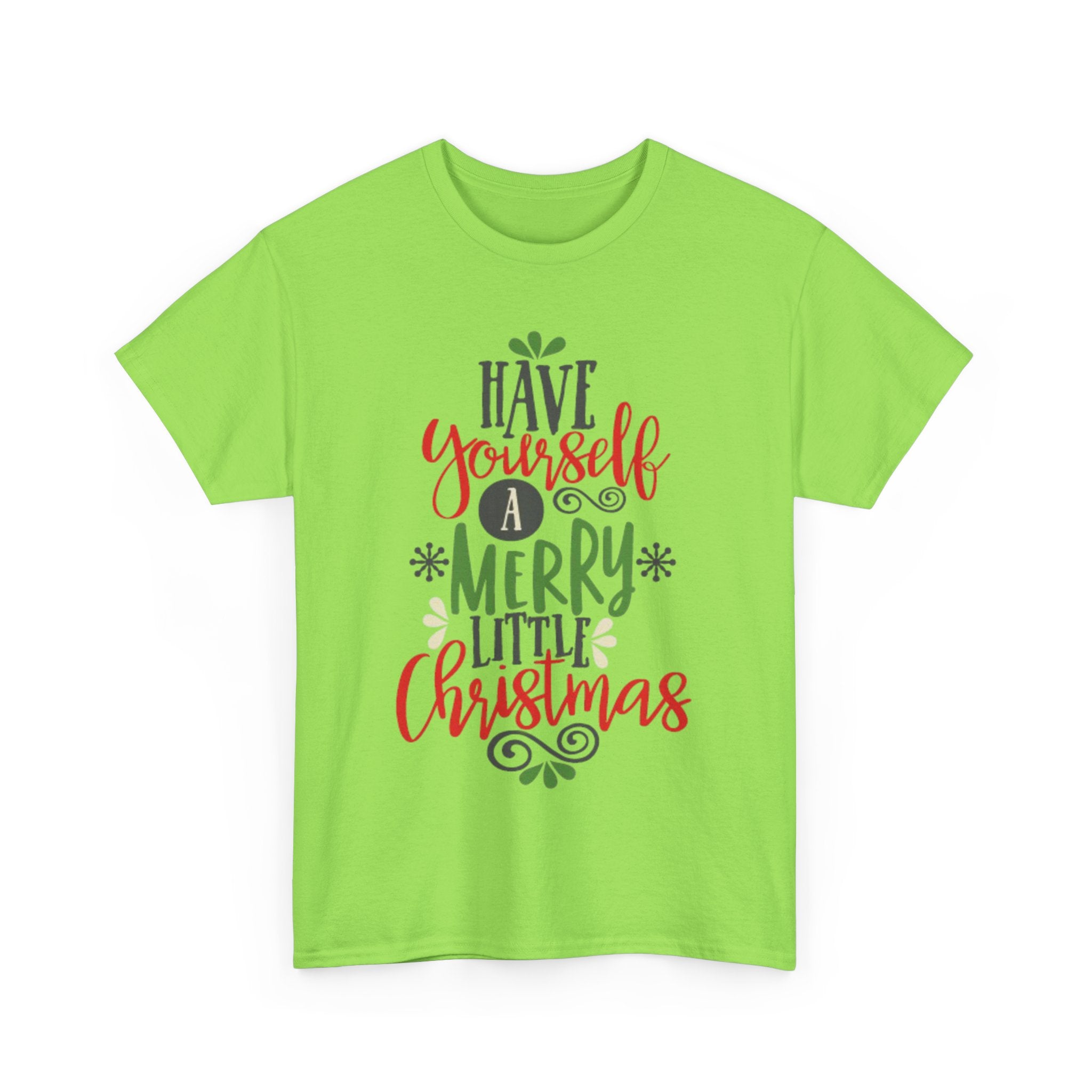 Have Yourself a Merry Little Christmas Unisex Heavy Cotton T-Shirt