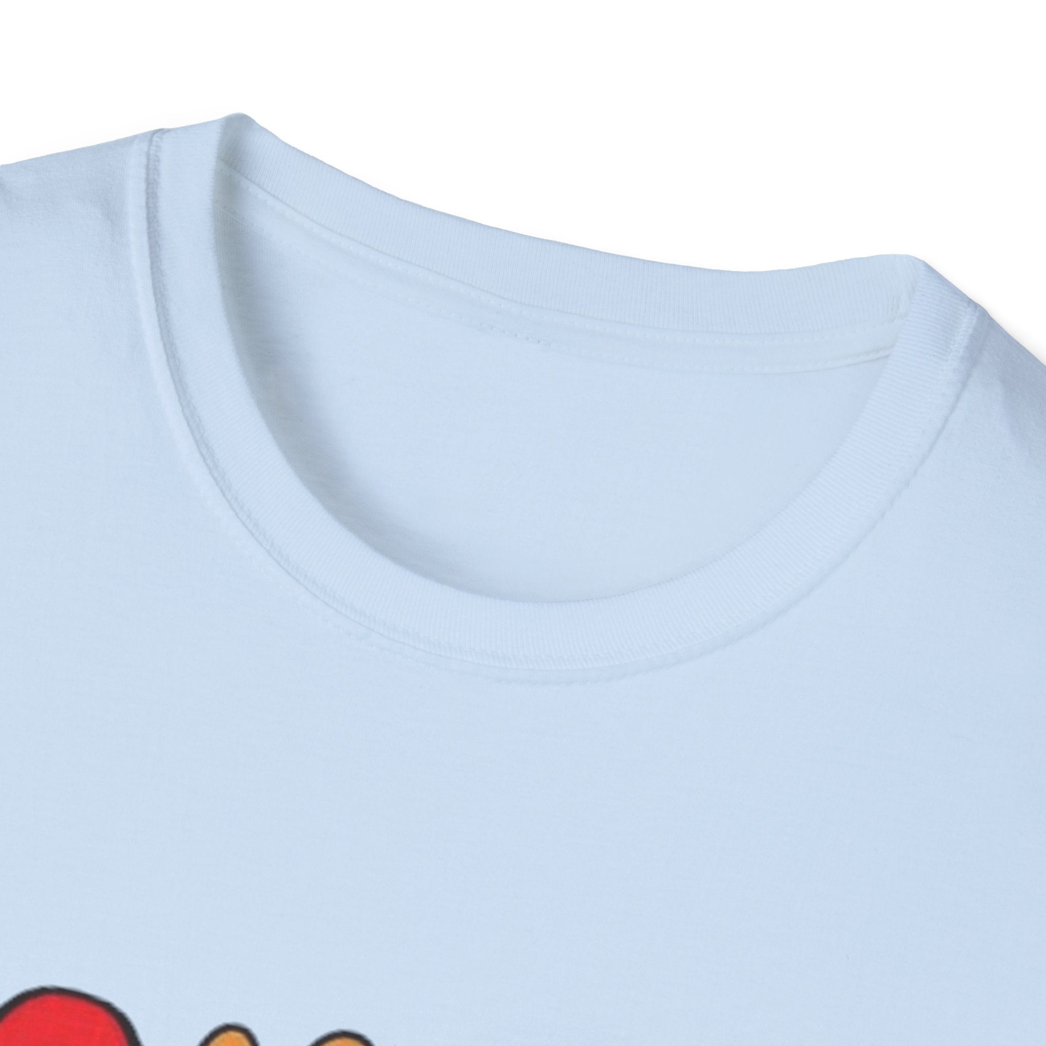 Dabbing Christmas Turkey Unisex Softstyle T-Shirt