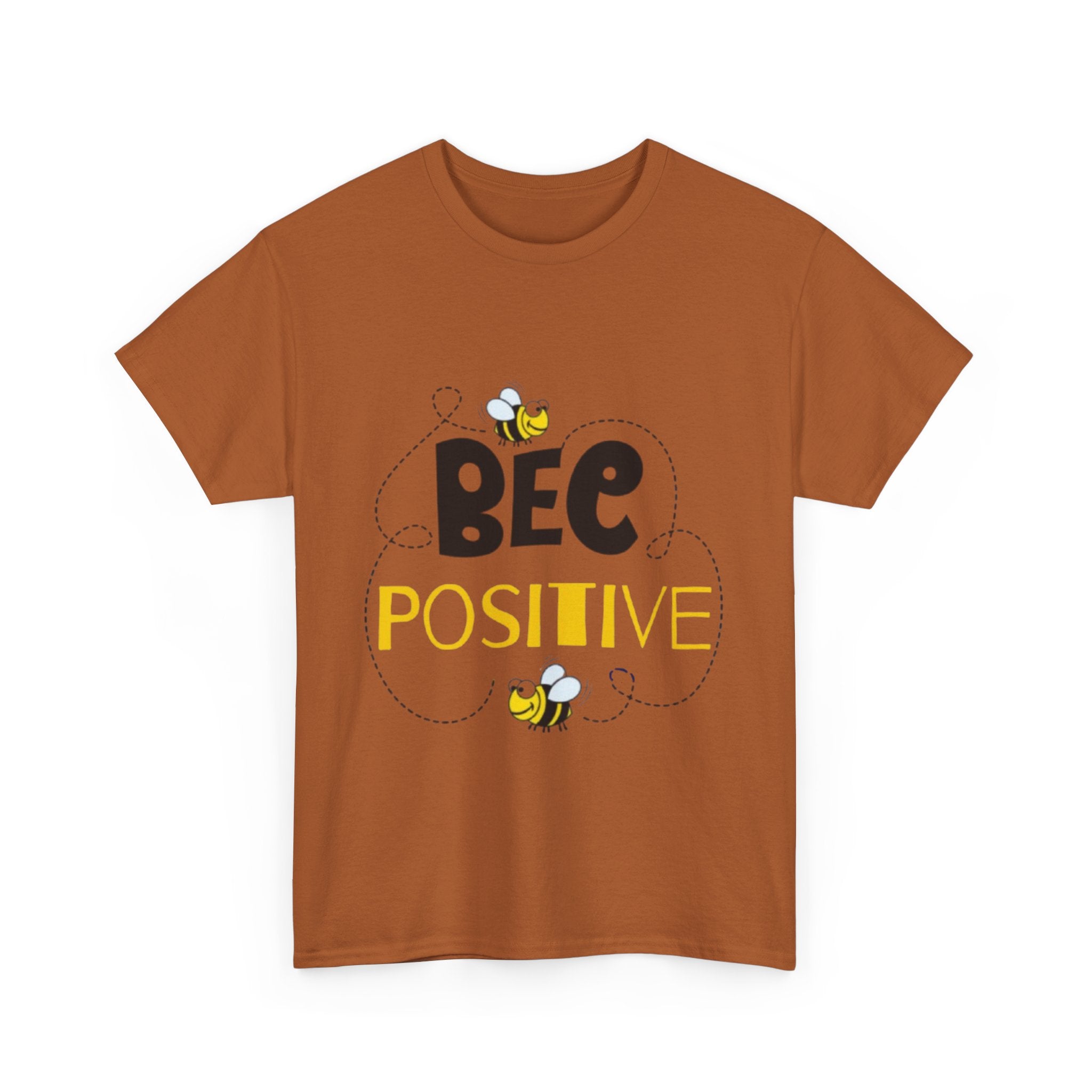 Bee Positive Unisex Heavy Cotton T-Shirt
