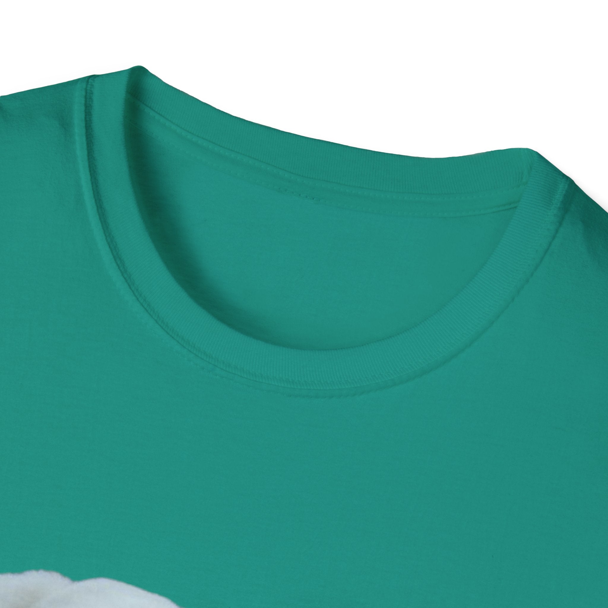 Easter Bunny And His Golden Eggs Unisex Softstyle T-Shirt