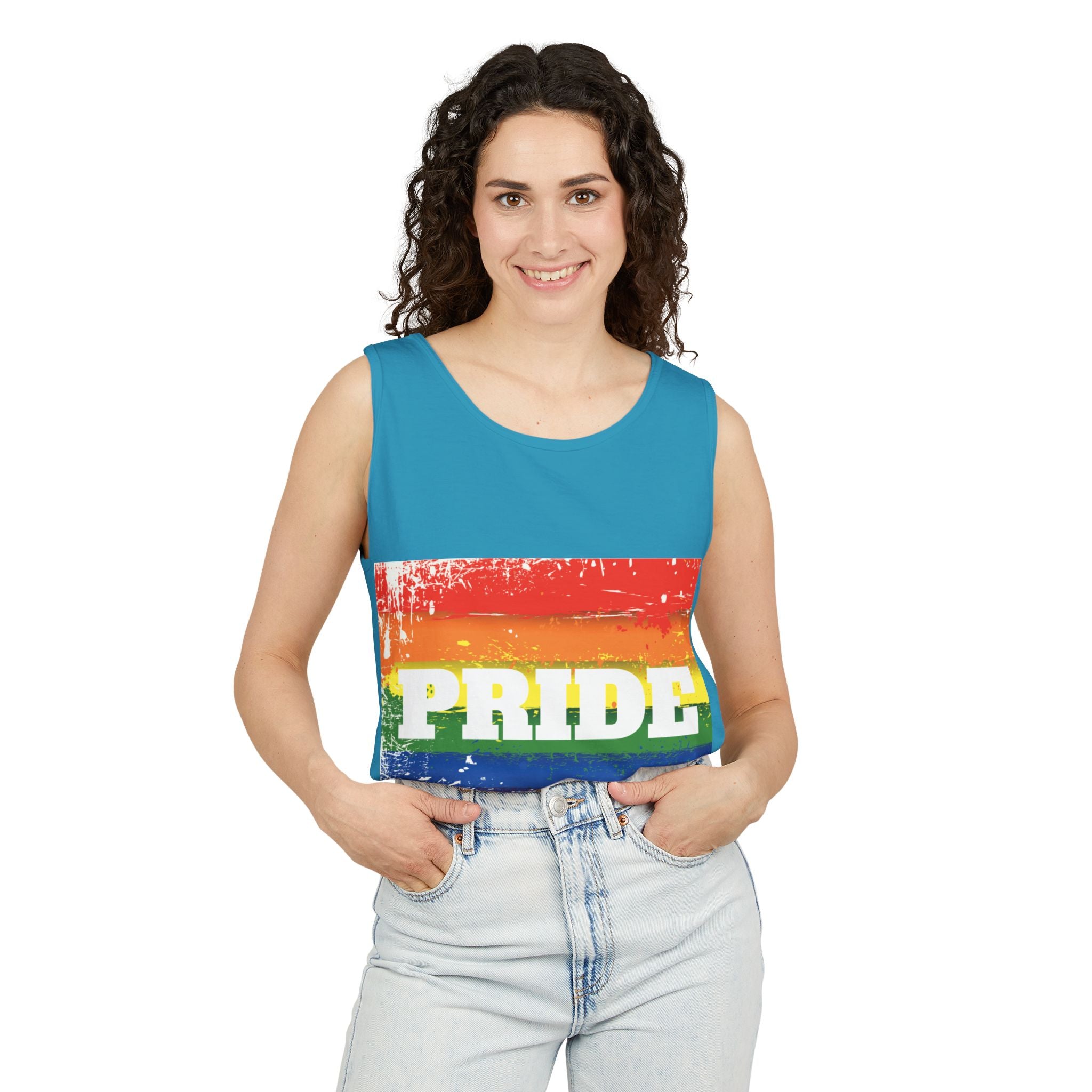 Pride Garment-Dyed Unisex Tank Top