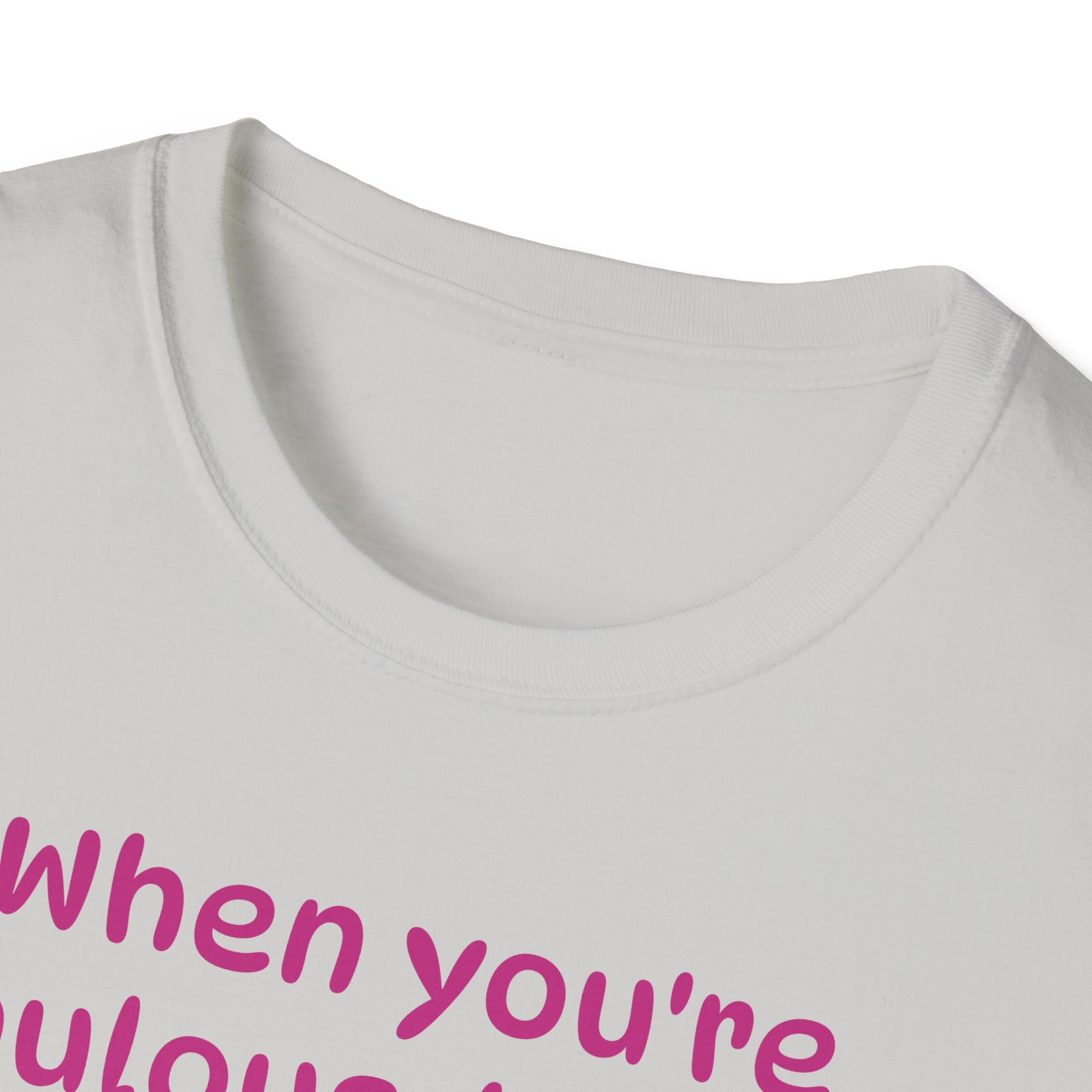 When You're Fabulous, Hungry, And Magical All At Once! Unicorn Unisex Softstyle T-Shirt