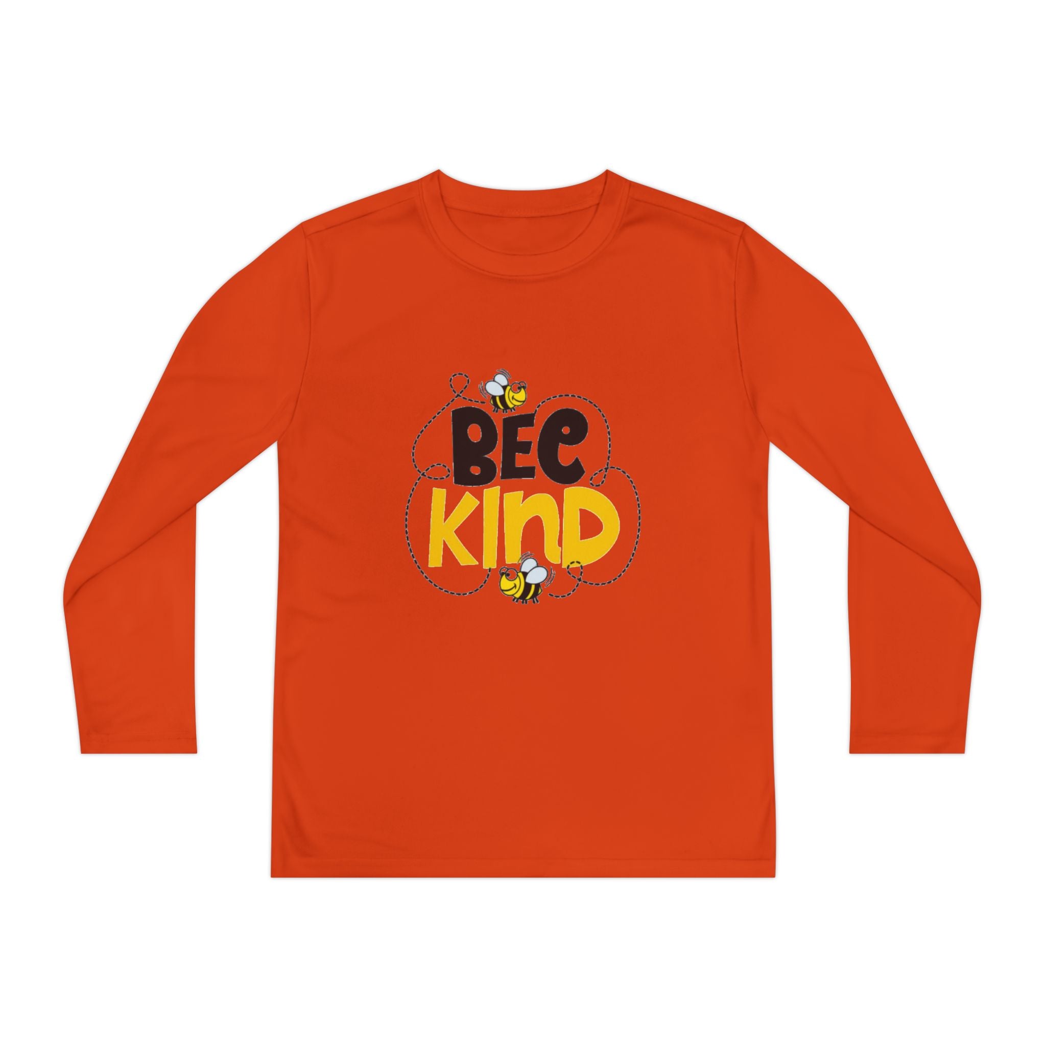 Bee Kind Youth Long Sleeve Competitor T-Shirt