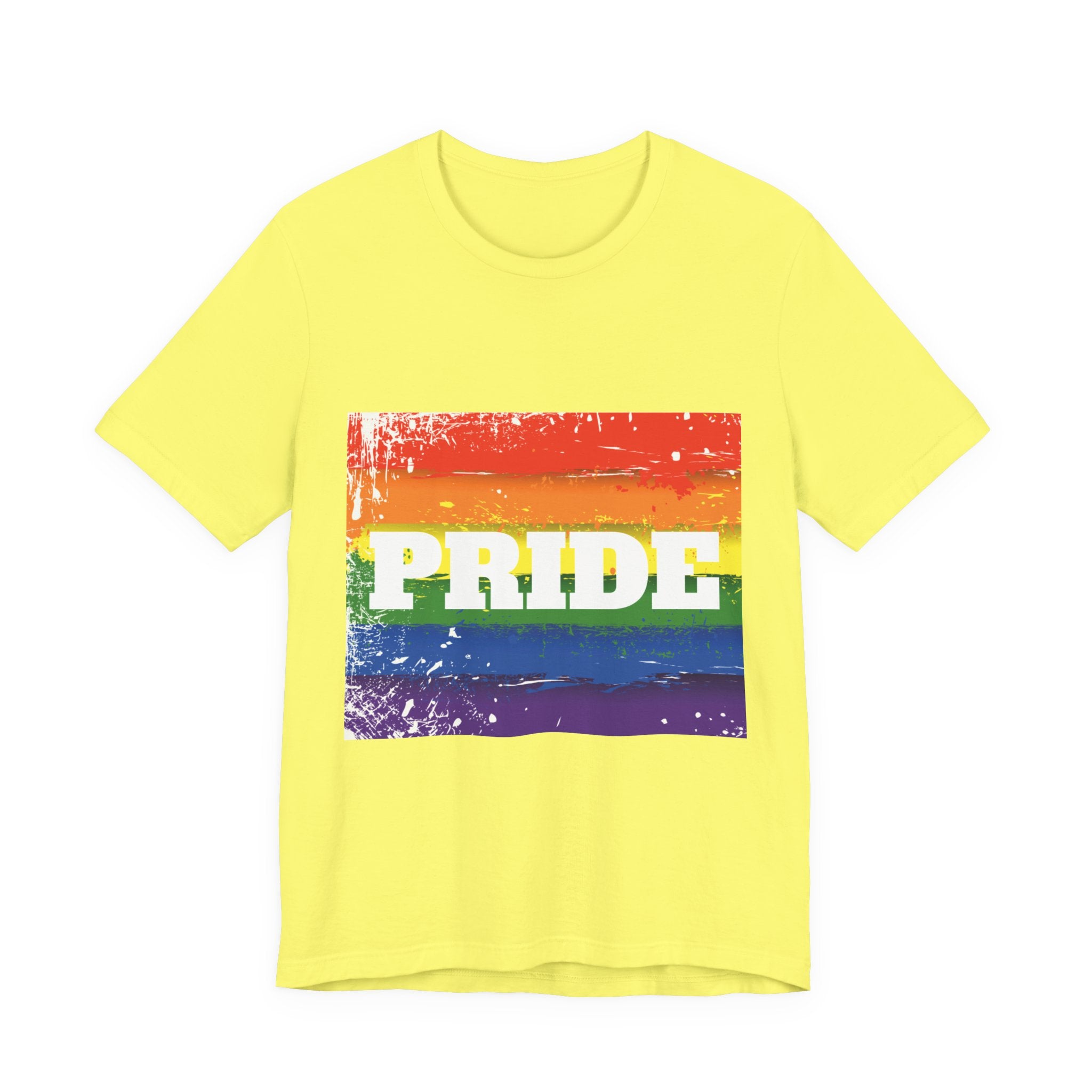 Pride Rainbow Unisex Jersey Short Sleeve T-Shirt