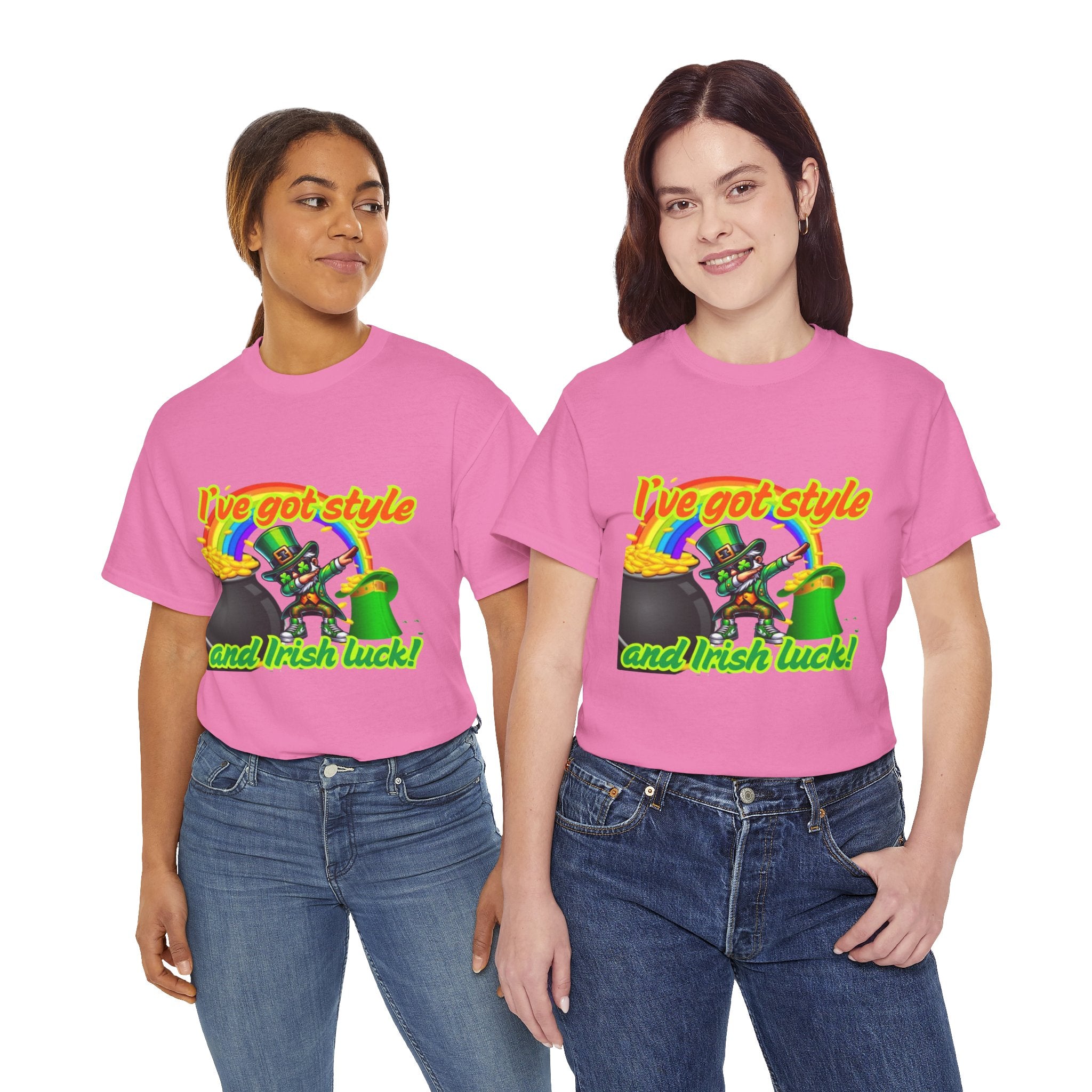I've Got Style And Irish Luck Unisex Heavy Cotton T-Shirt