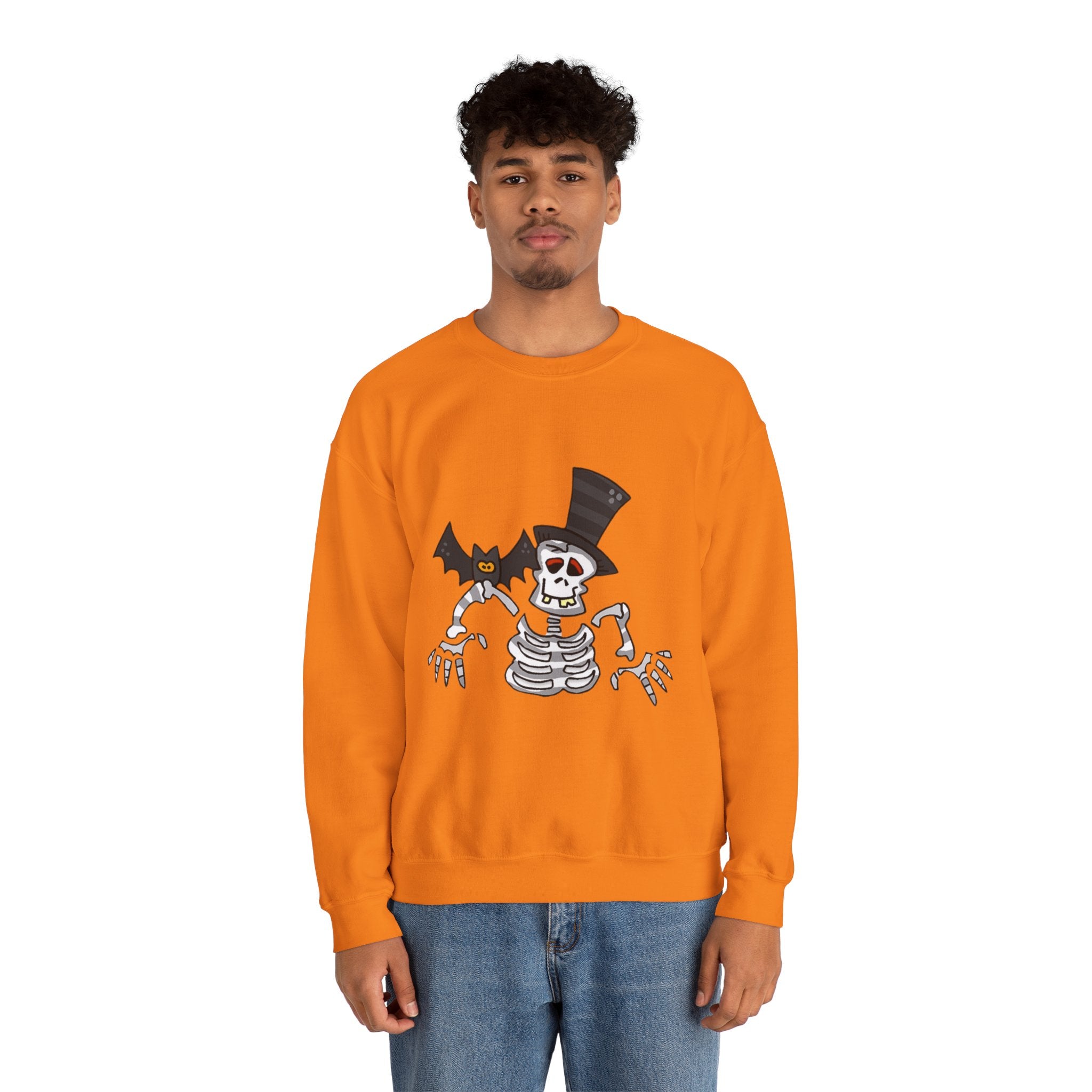 Halloween Skeleton Unisex Crewneck Sweatshirt