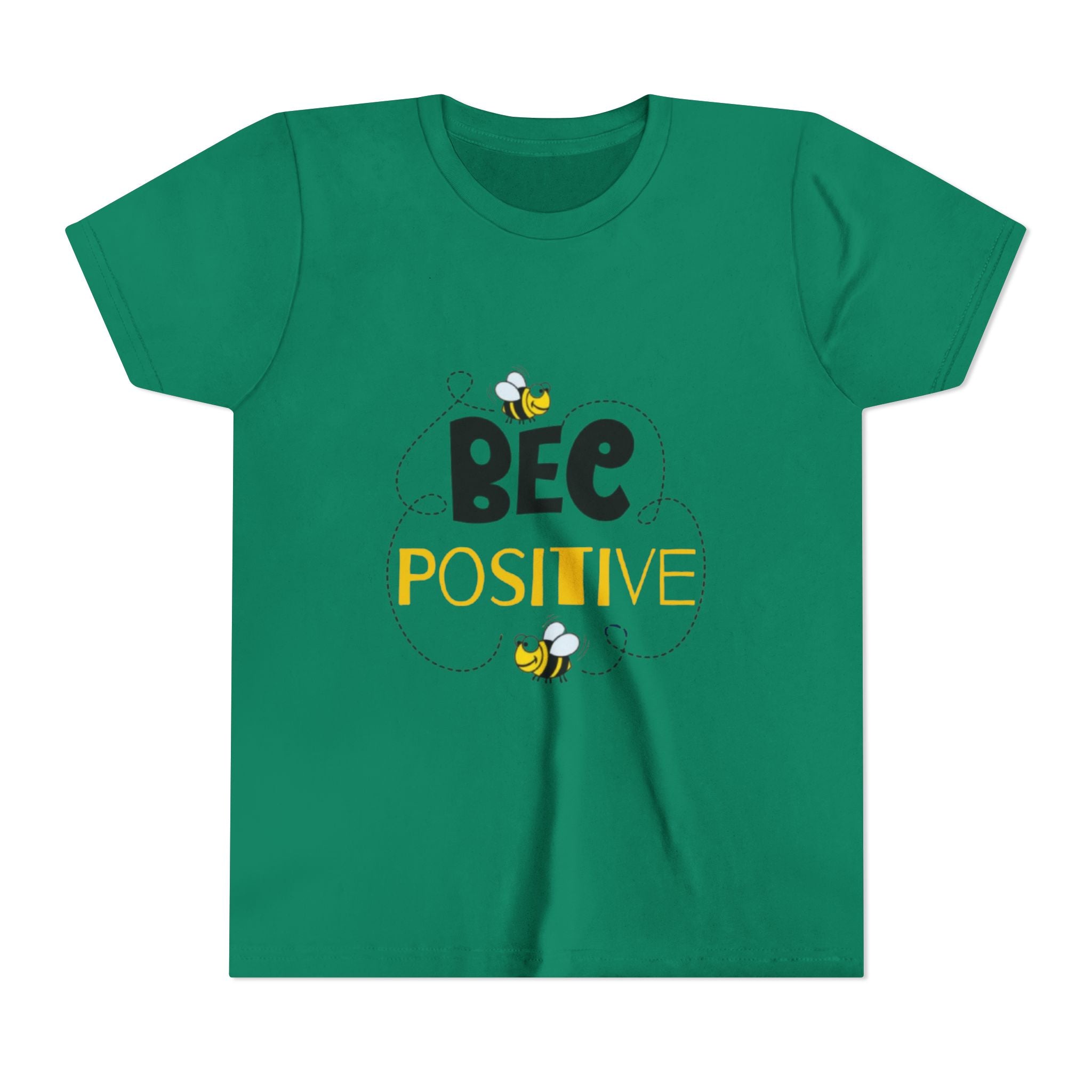 Bee Positive Youth Short Sleeve T-Shirt