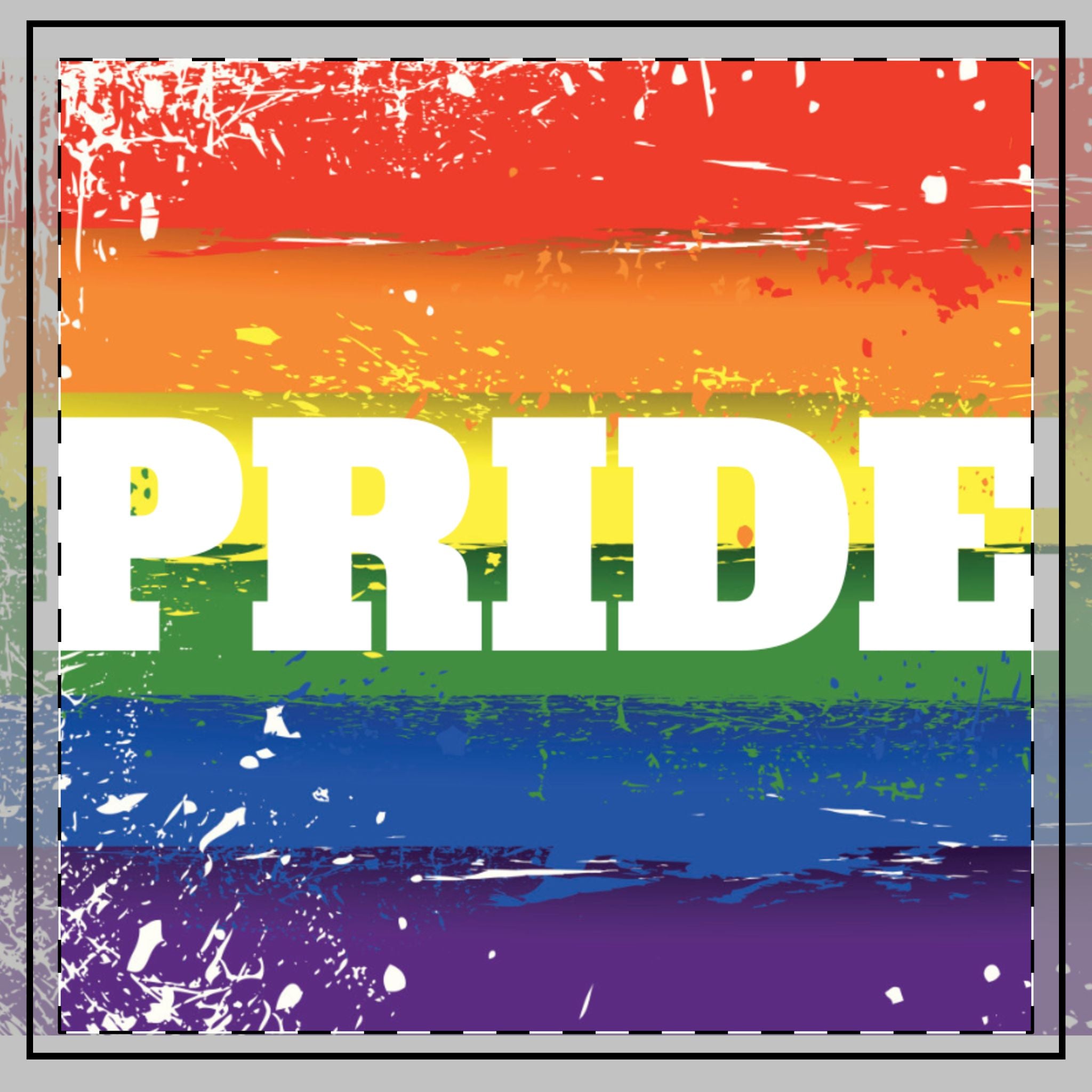 Pride Rainbow 26" x 26" Throw Pillow