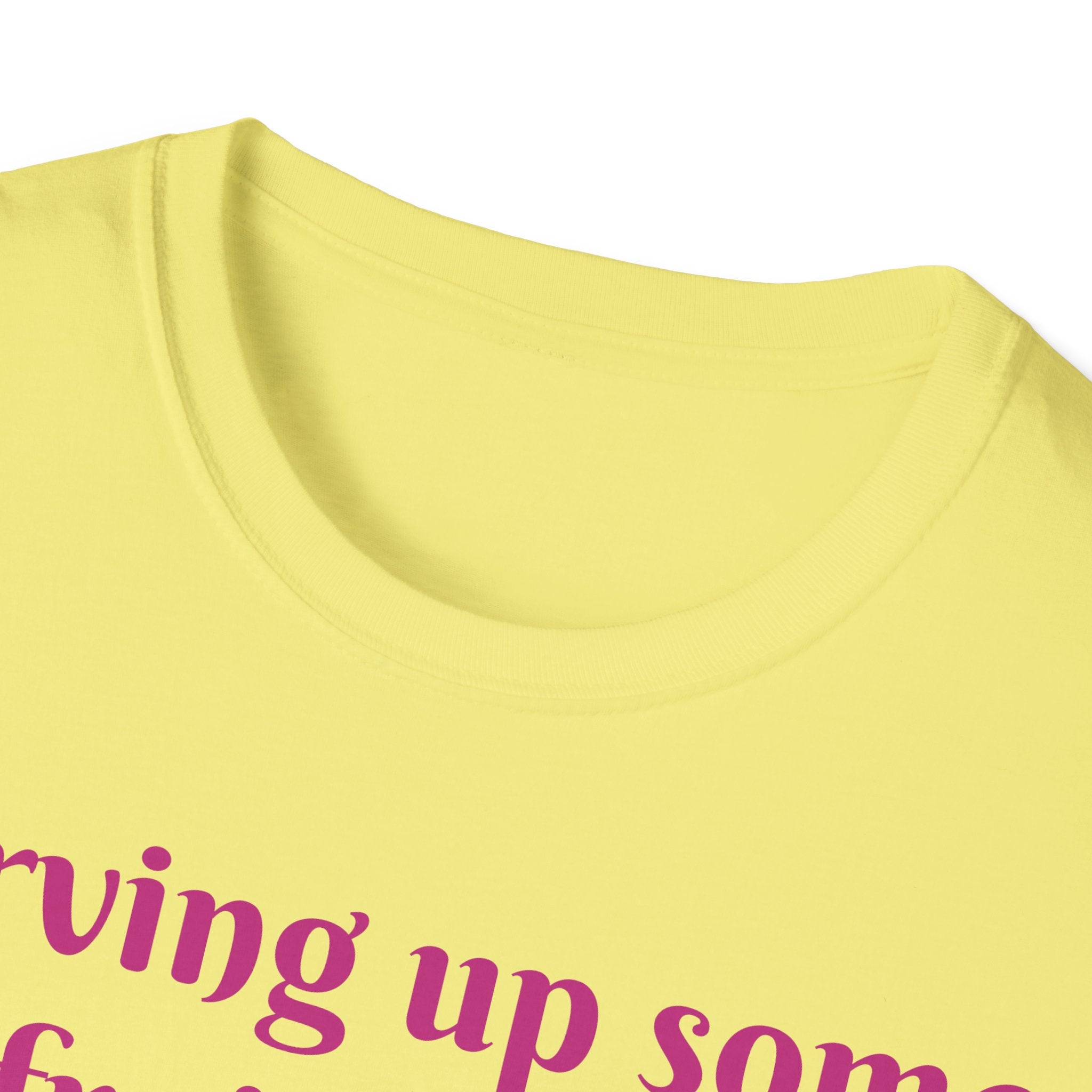 Serving Up Some Fruity Fun Let's Go Bananas Unicorn Unisex Softstyle T-Shirt