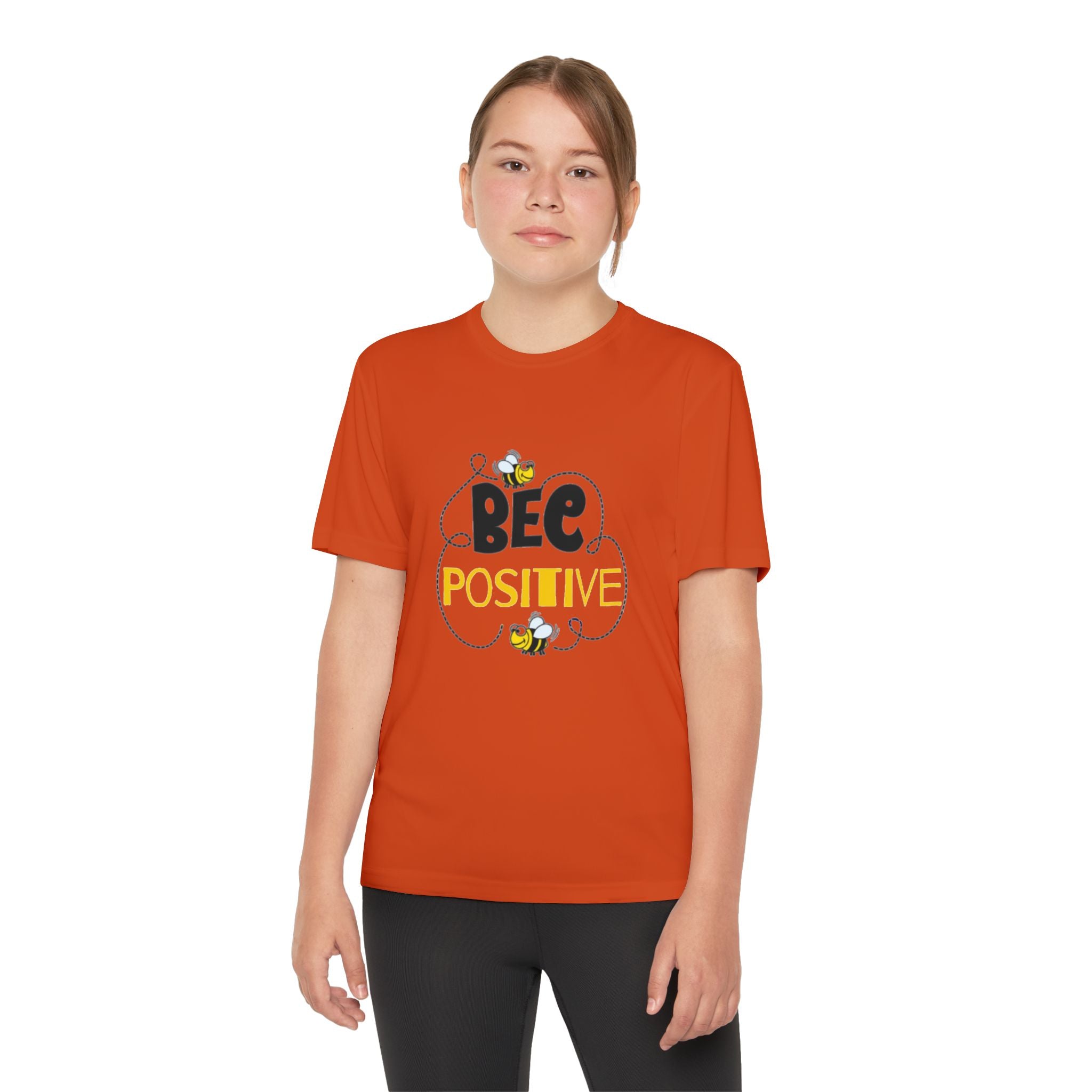 Bee Positive Youth Short Sleeve Competitor T-Shirt