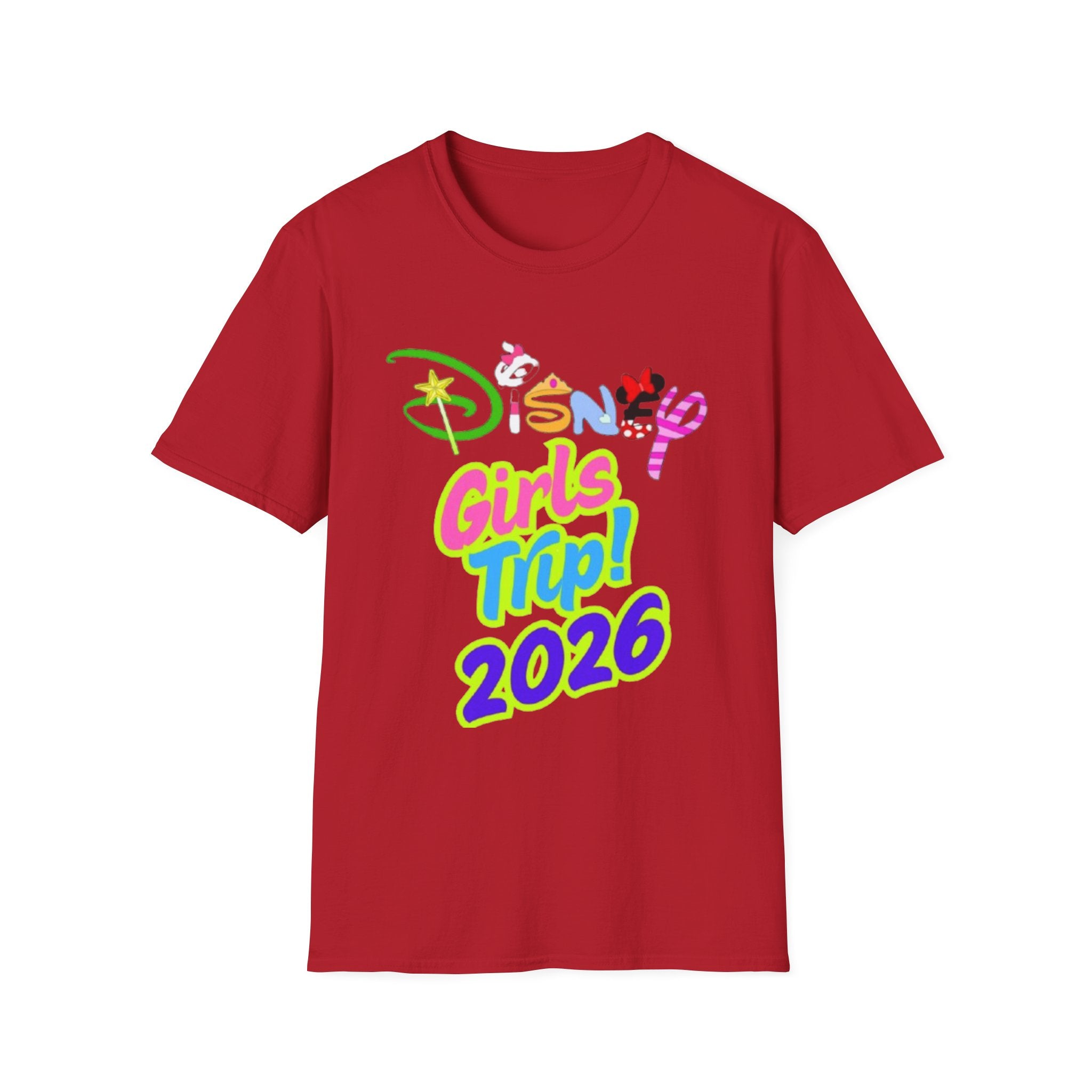 Disney Girls Trip 2026 Unisex Softstyle T-Shirt