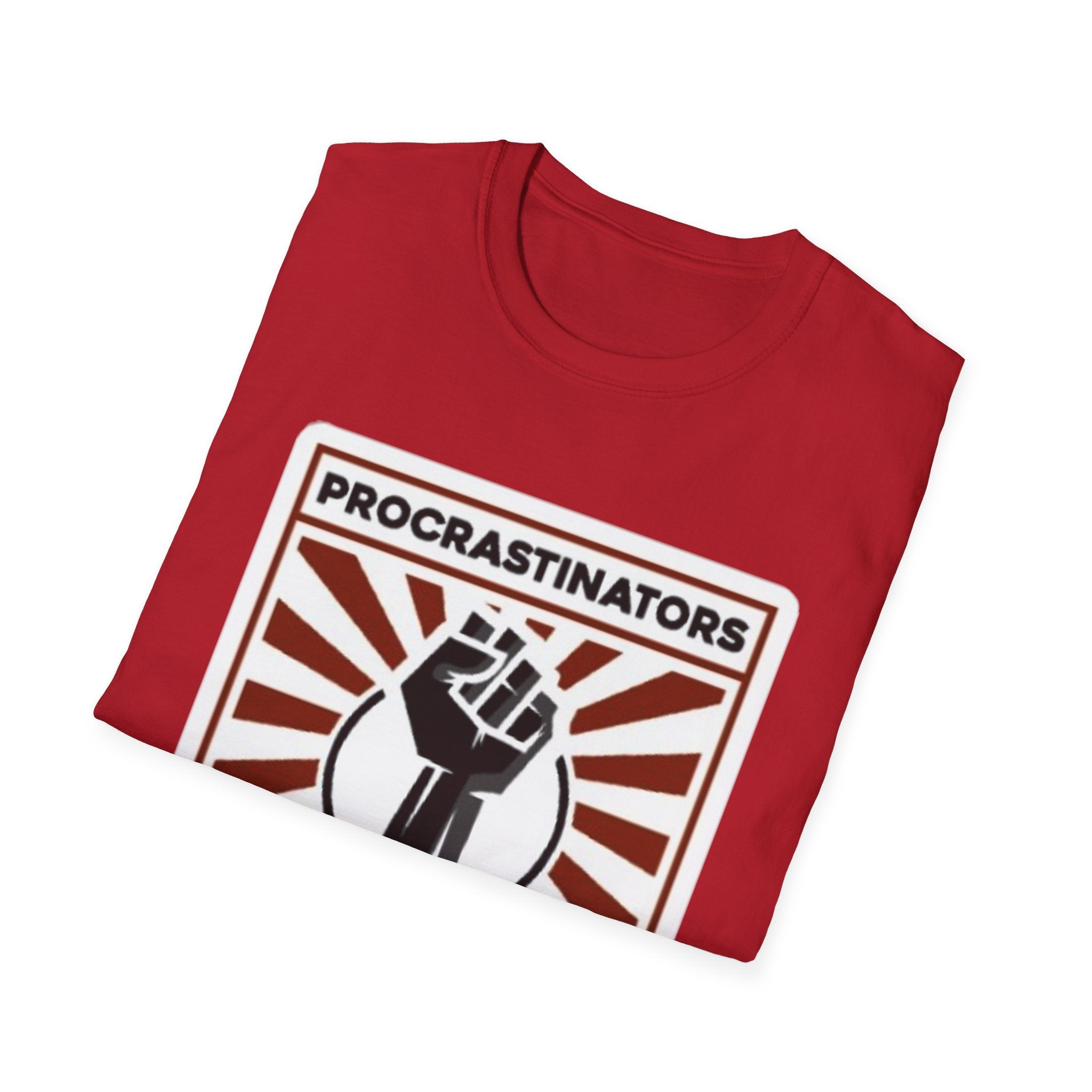 Procrastinators Unite Tomorrow Unisex Softstyle T-Shirt