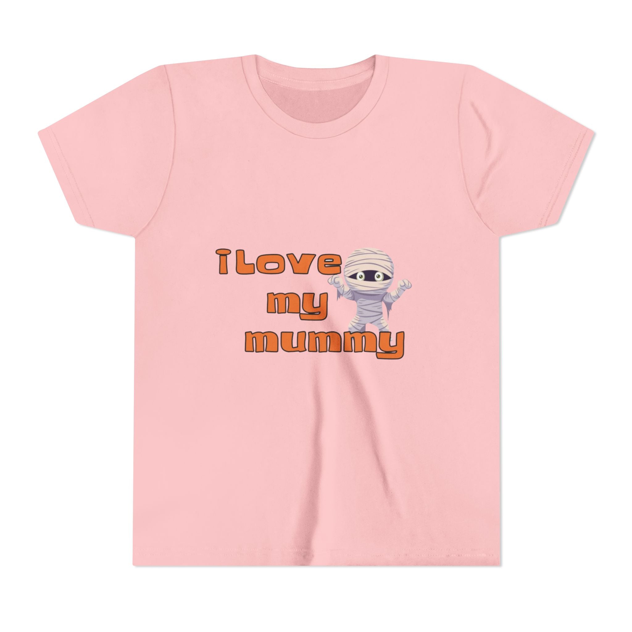 I Love My Mummy Youth Short Sleeve T-Shirt