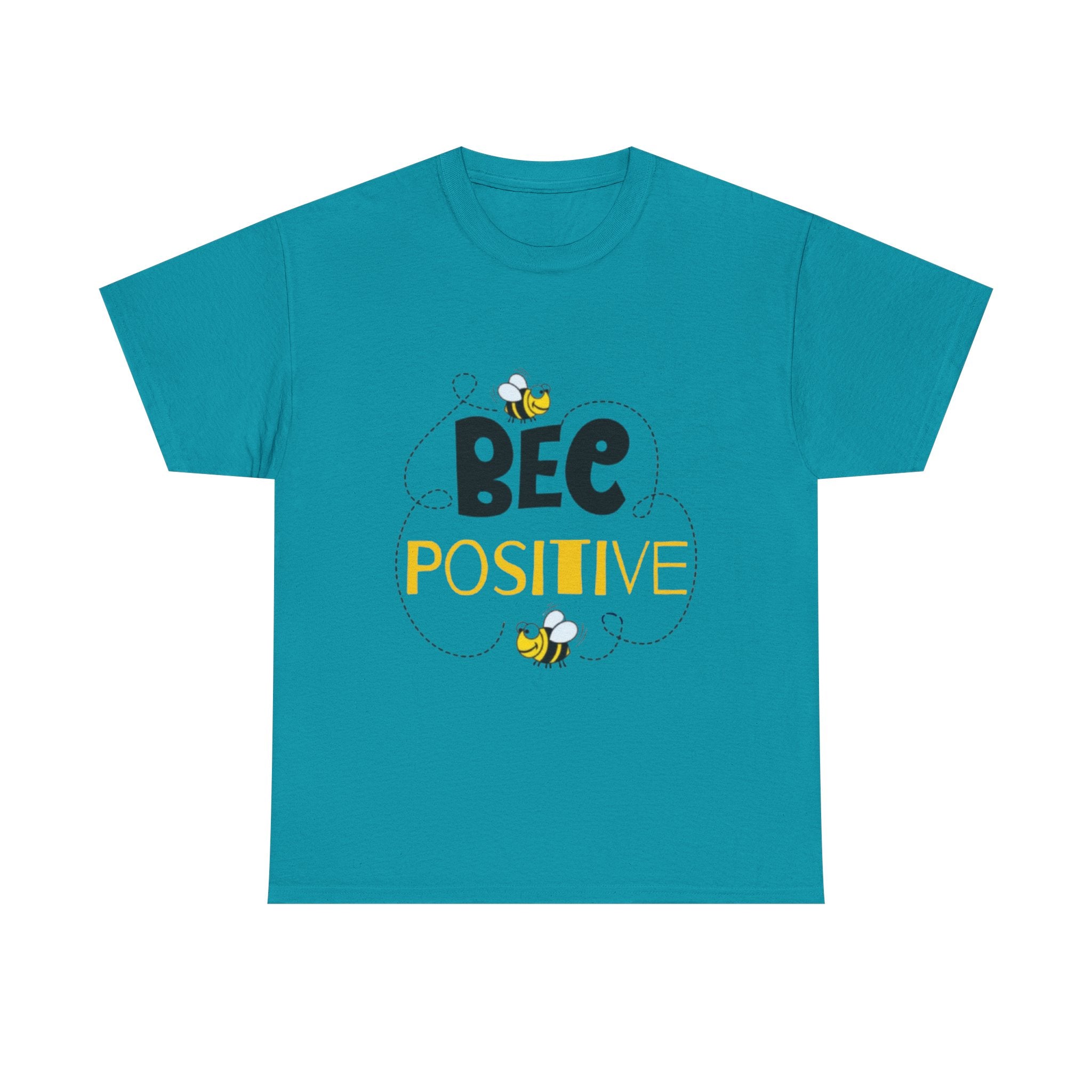 Bee Positive Unisex Heavy Cotton T-Shirt