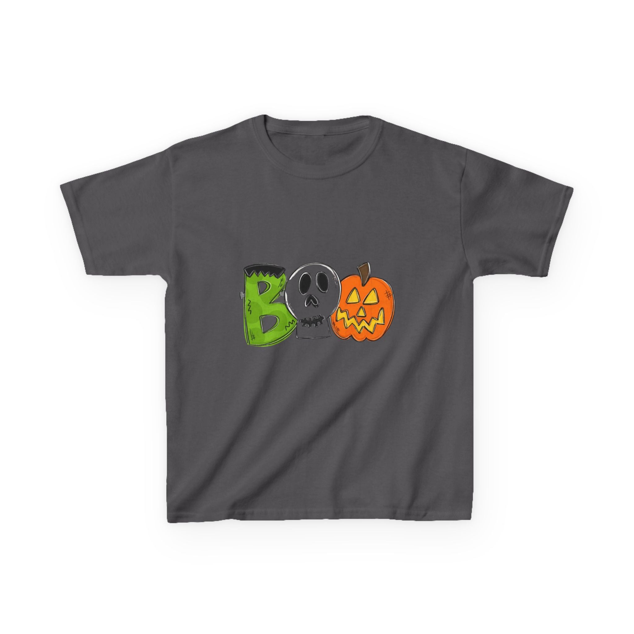 Halloween BOO Kids Short Sleeve T-Shirt