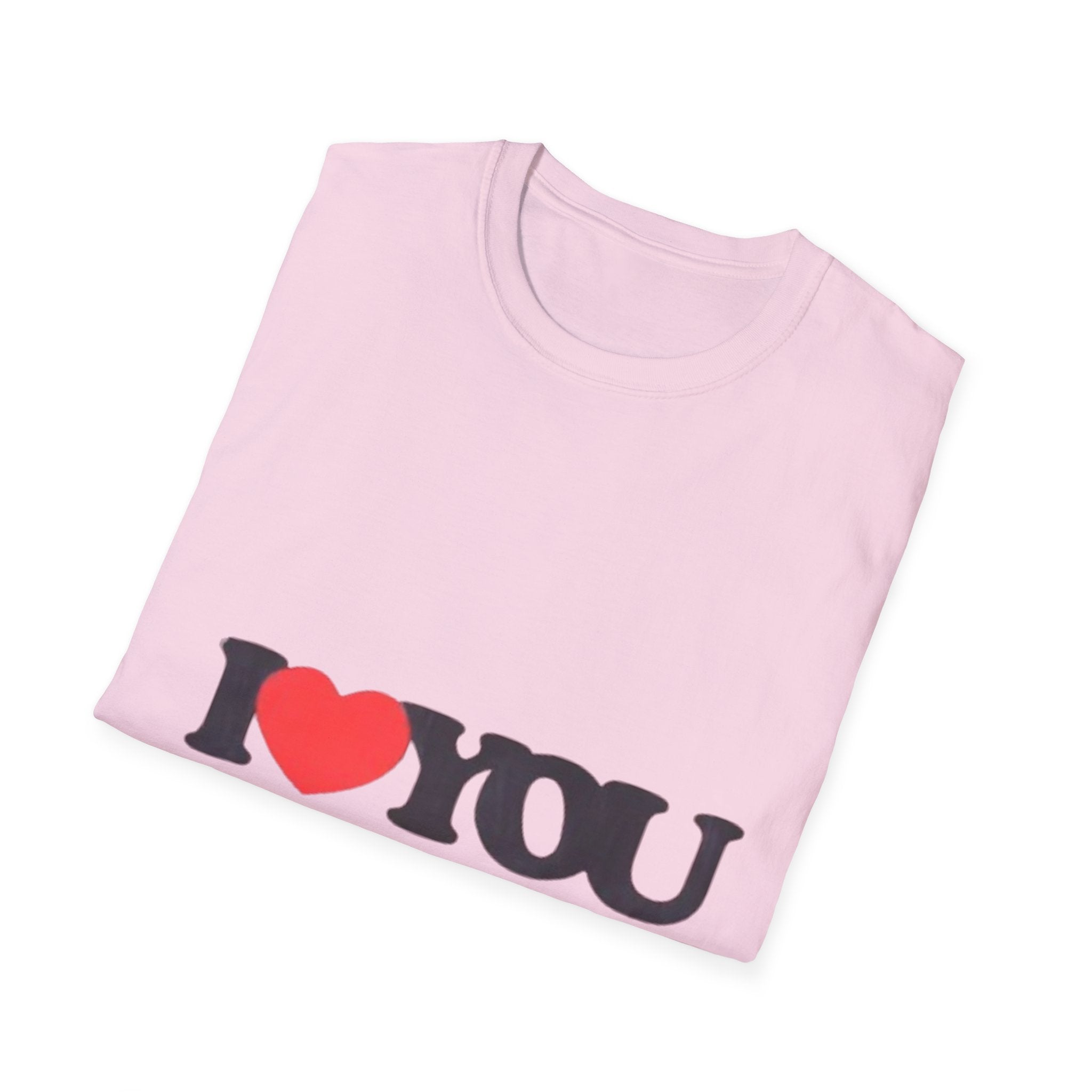 I Love You Unisex Softstyle T-Shirt