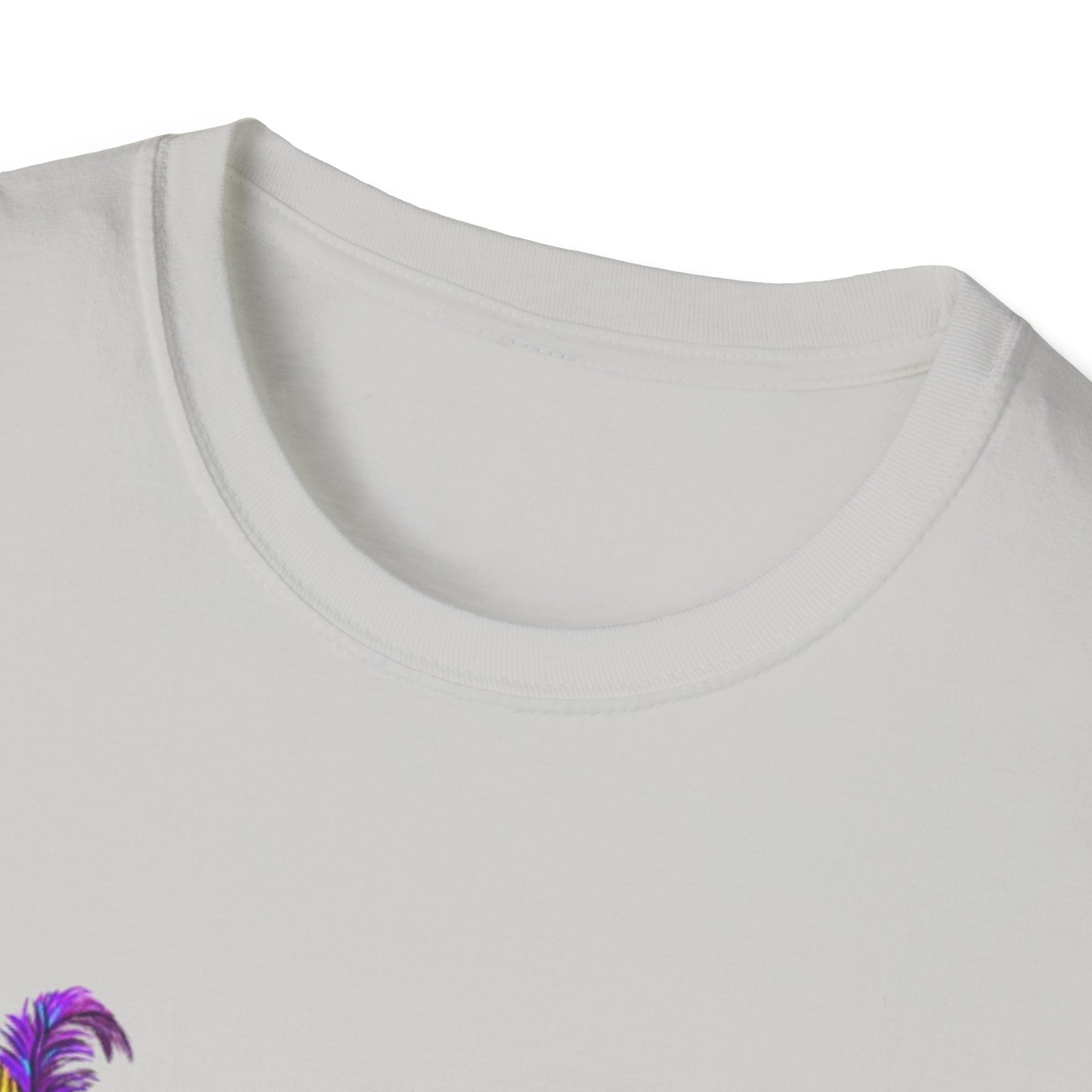 Mardi Gras Gator Unisex Softstyle T-Shirt