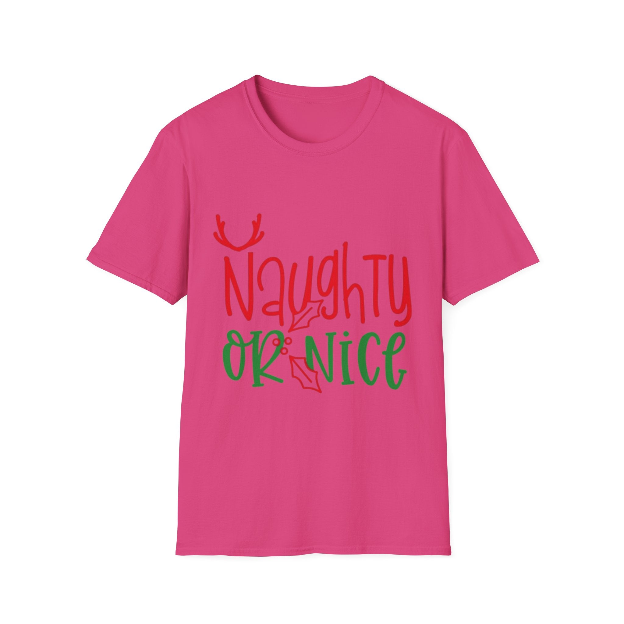 Naughty Or Nice Unisex Softstyle T-Shirt