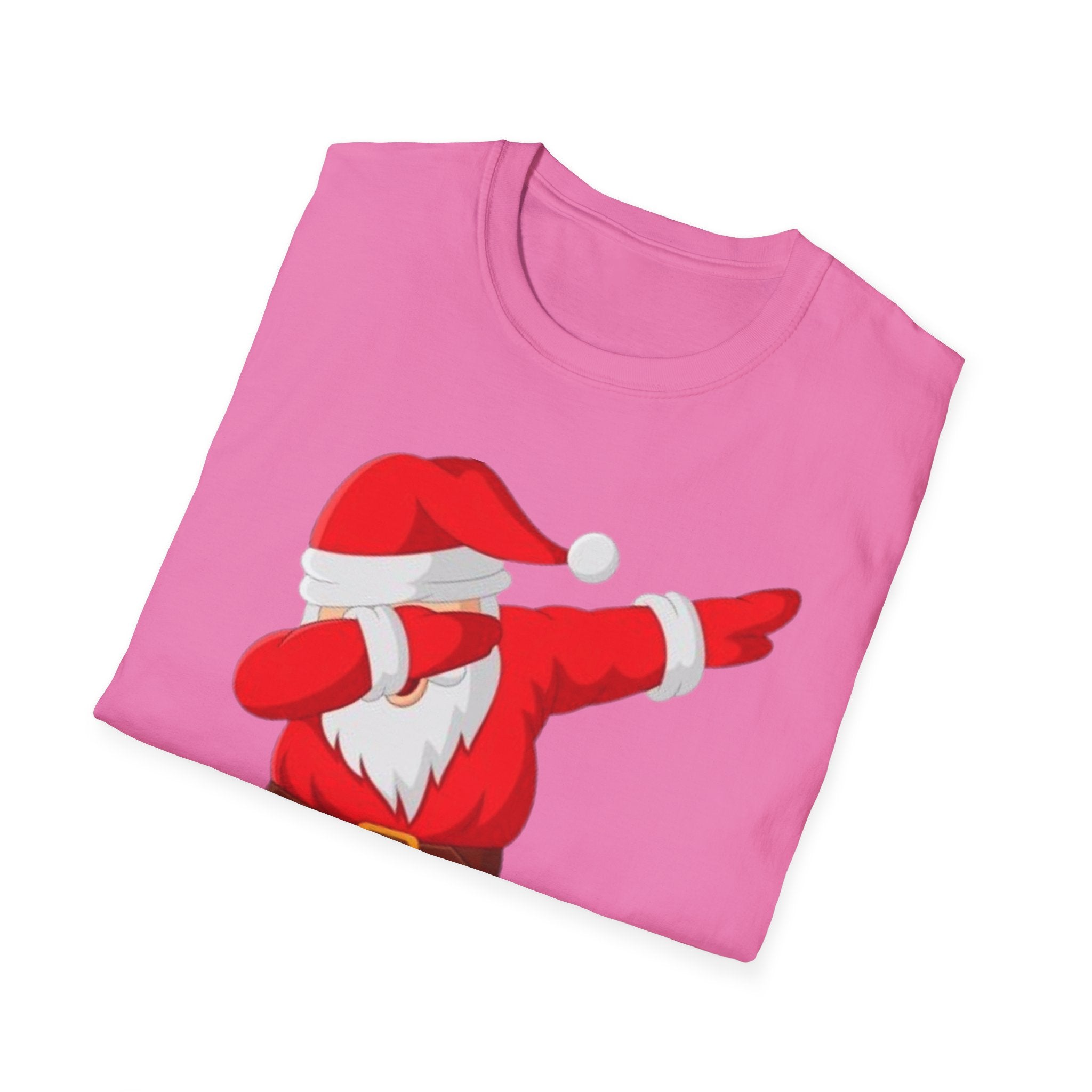 Dabbing Santa Unisex Softstyle T-Shirt