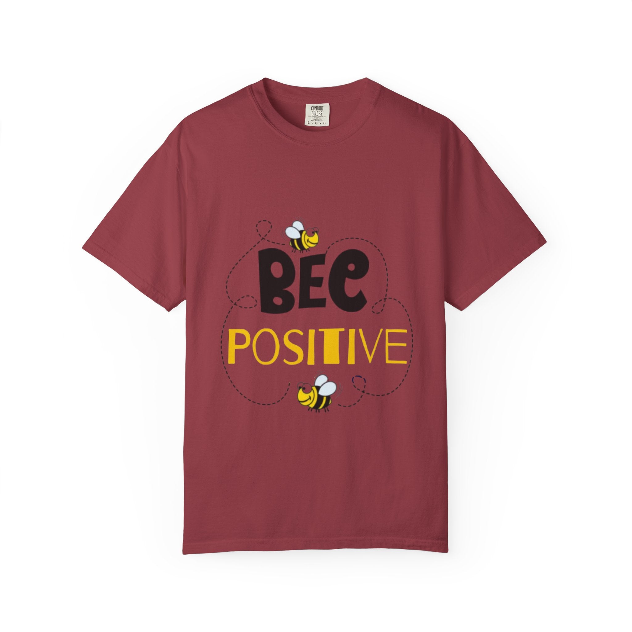 Bee Positive Unisex Garment-Dyed T-Shirt