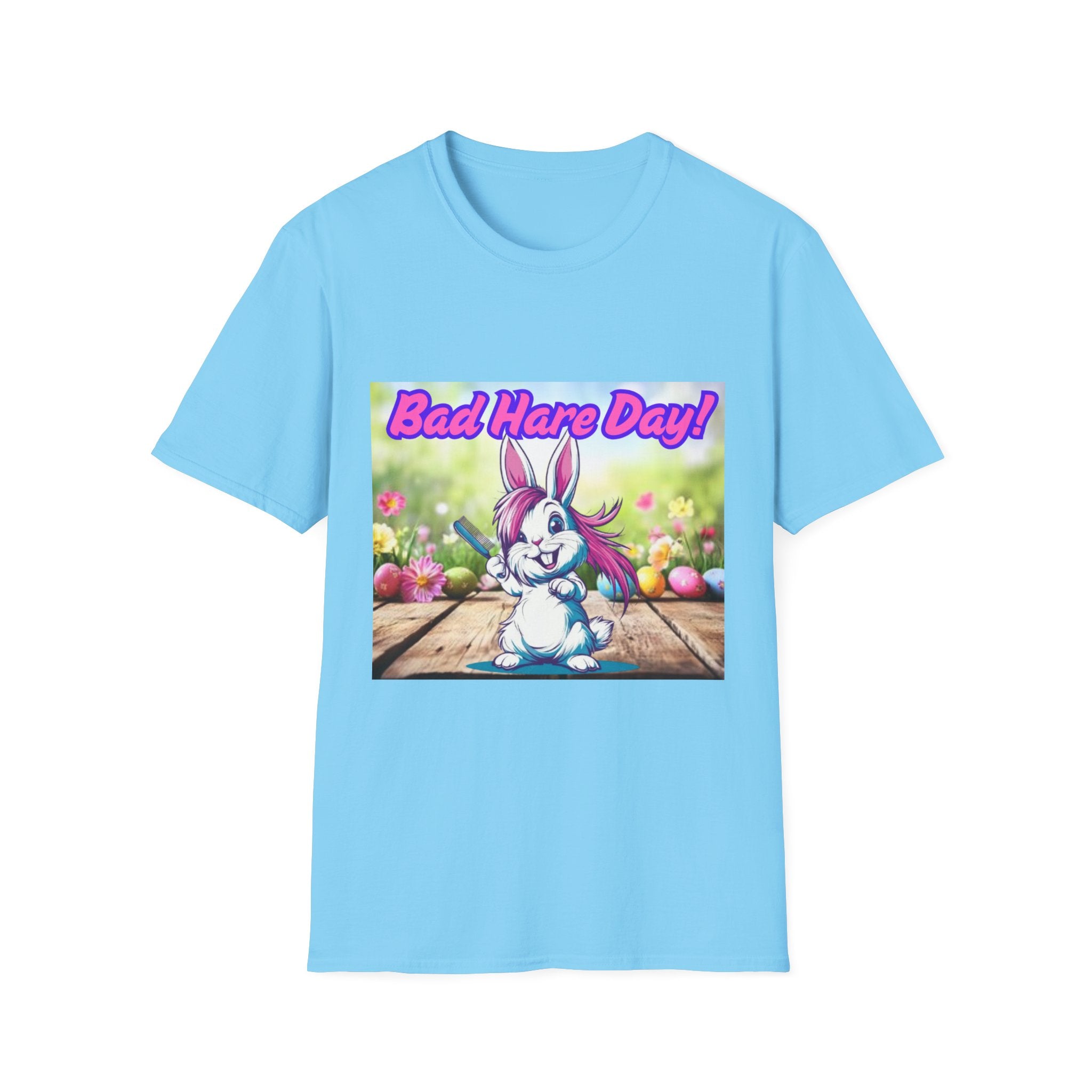 Bad Hare Day Unisex Softstyle T-Shirt