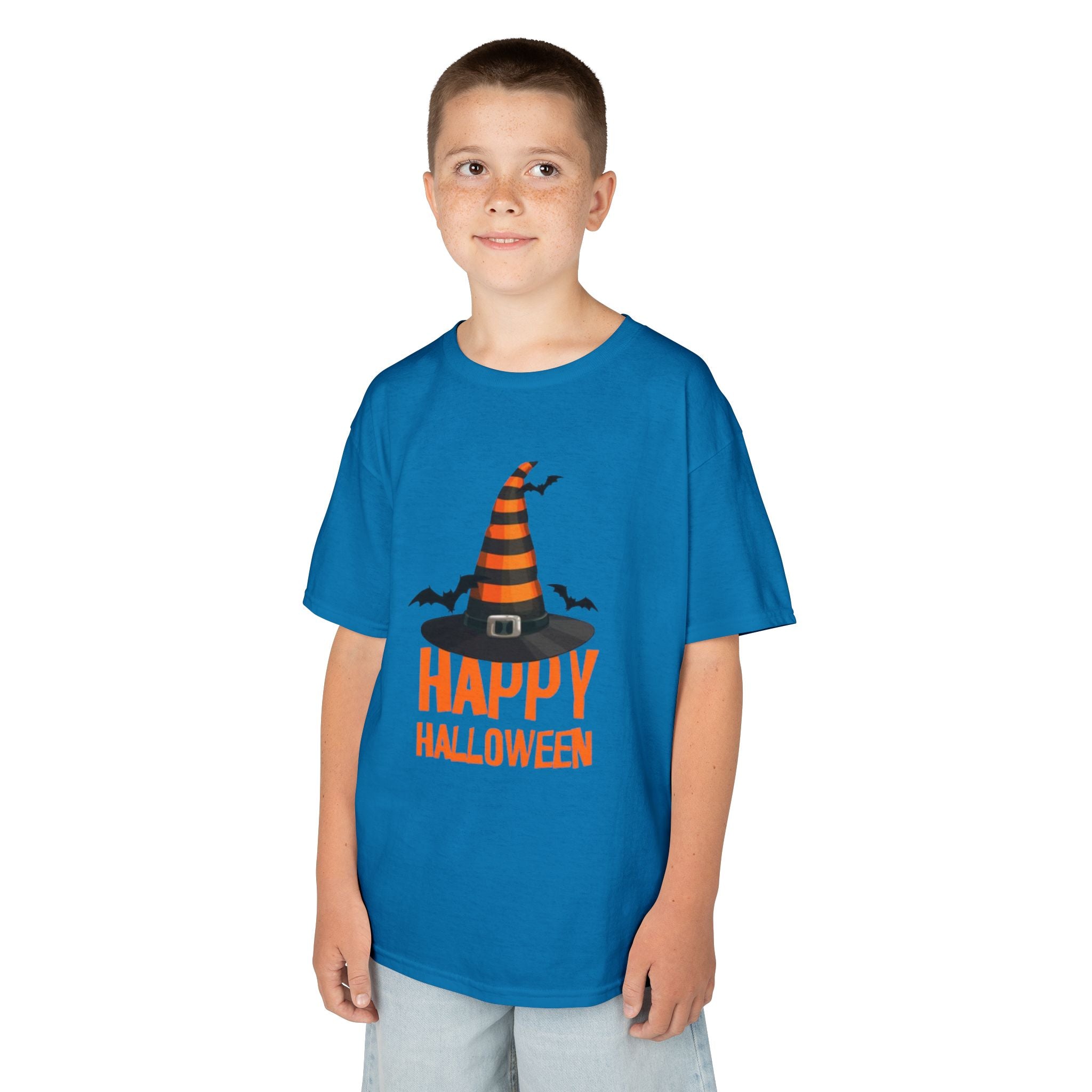 Happy Halloween Kids Heavy Cotton T-Shirt