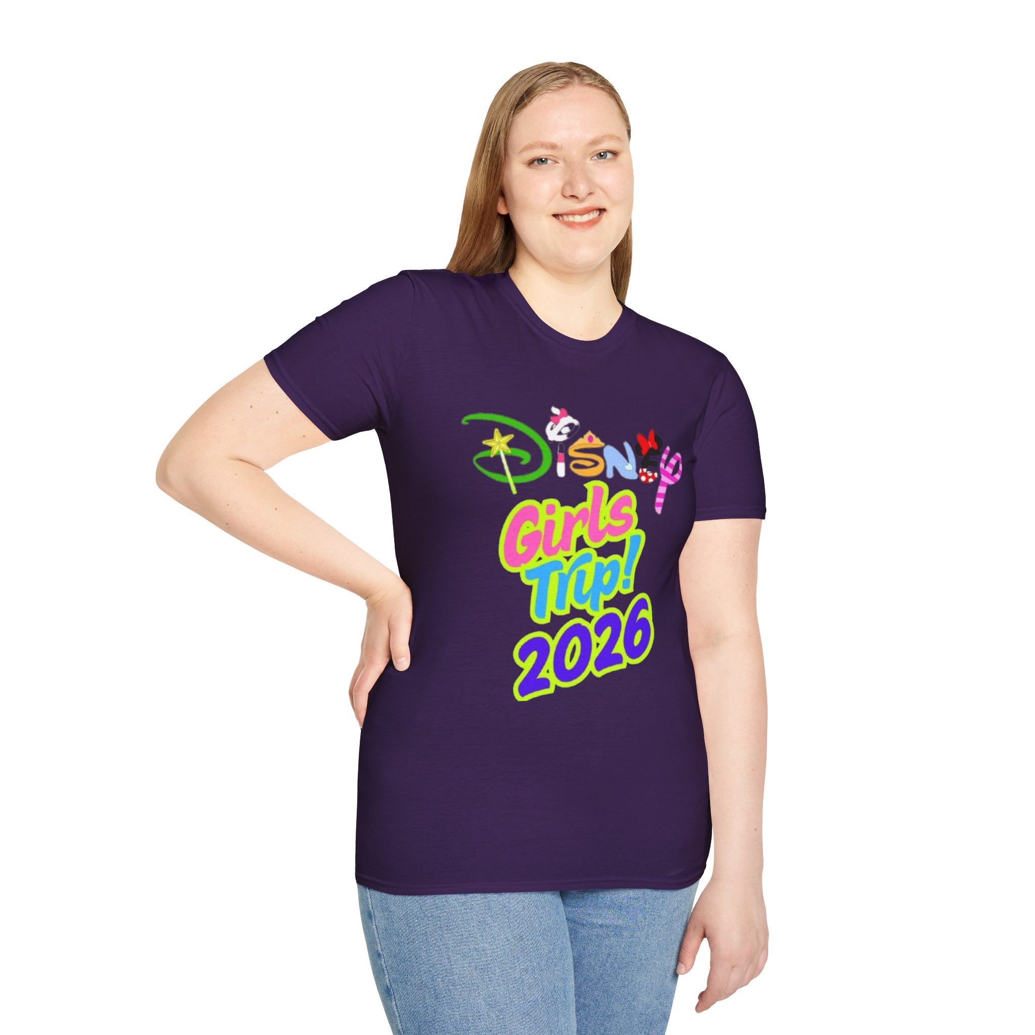 Disney Girls Trip 2026 Unisex Softstyle T-Shirt