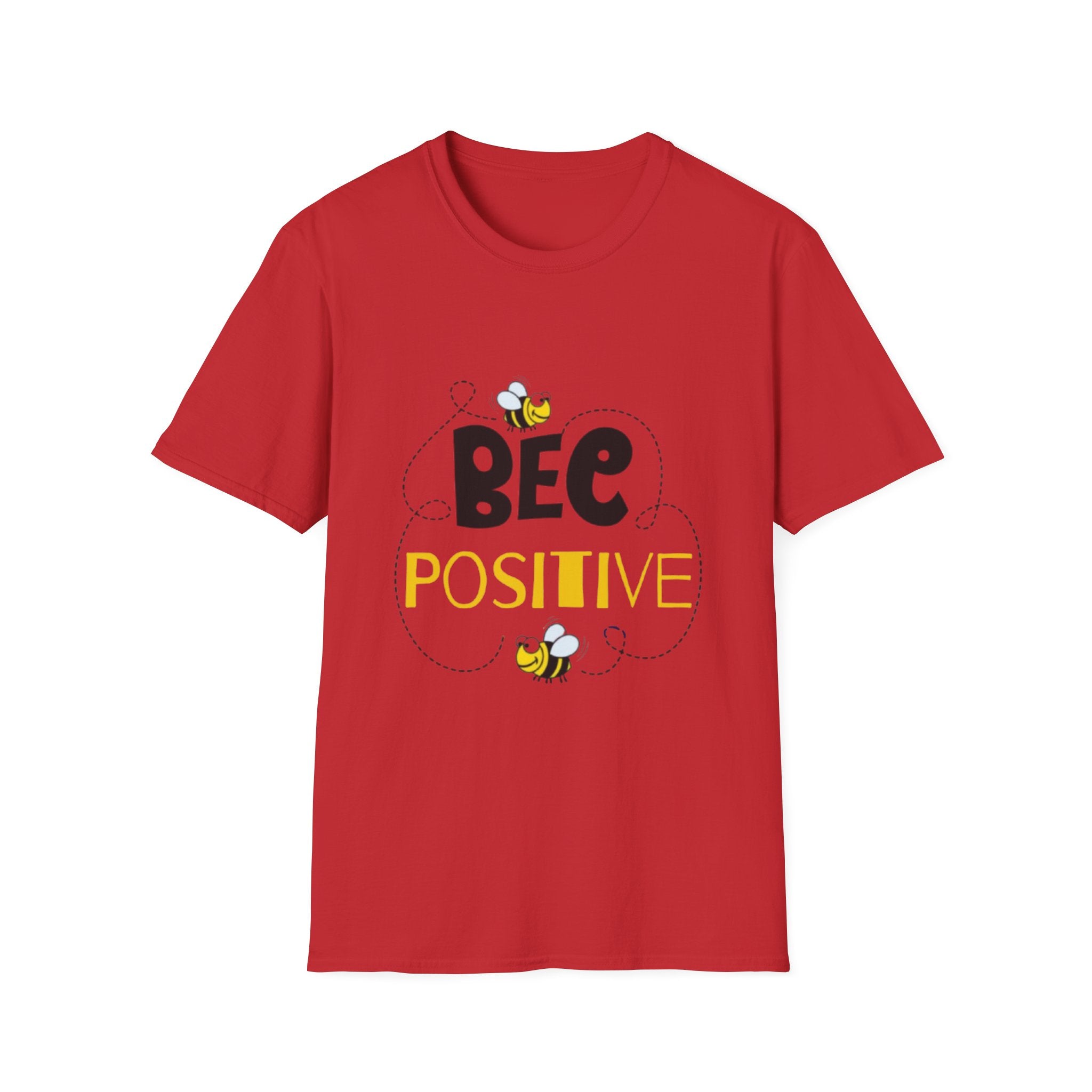 Bee Positive Unisex Softstyle T-Shirt