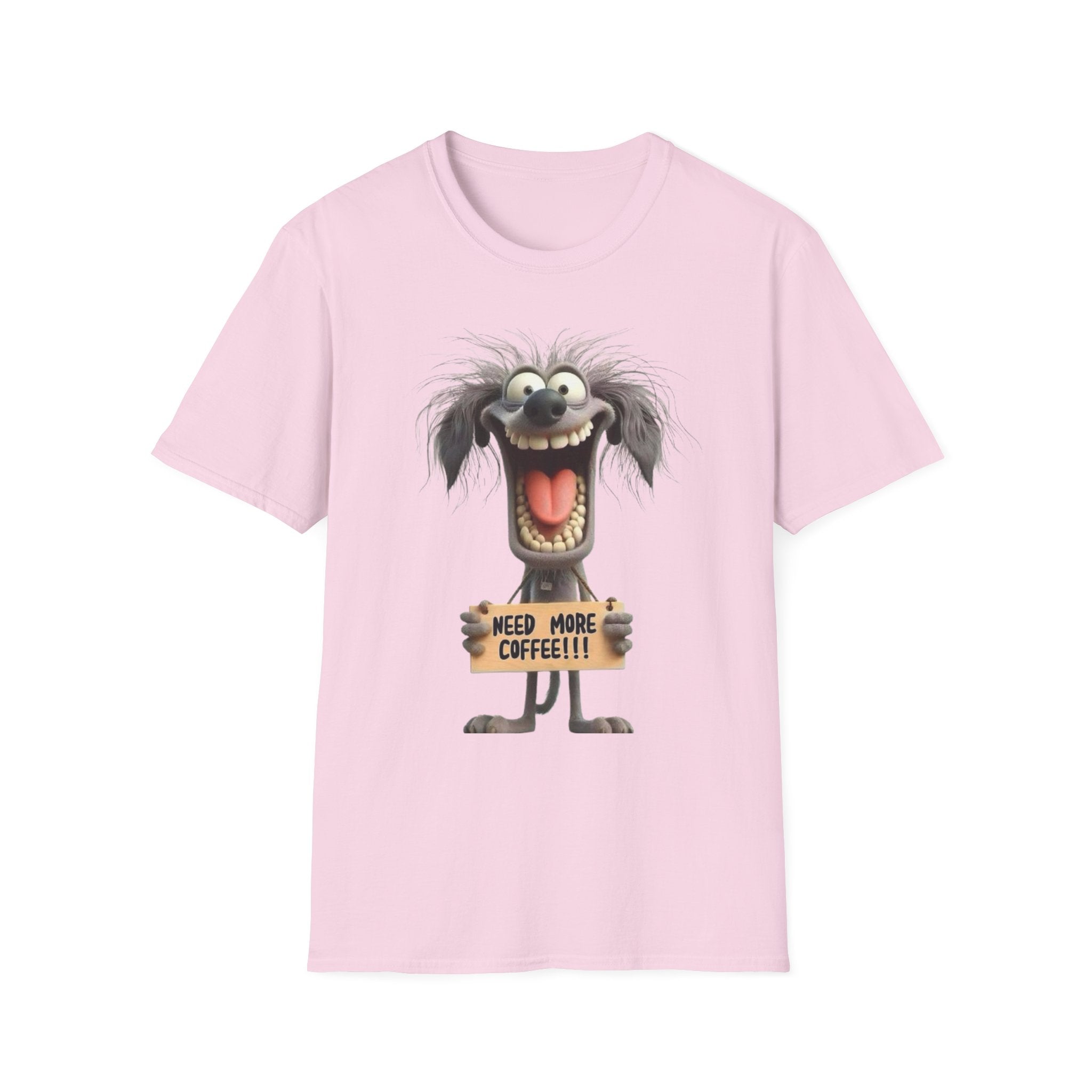 Need More Coffee Unisex Softstyle T-Shirt