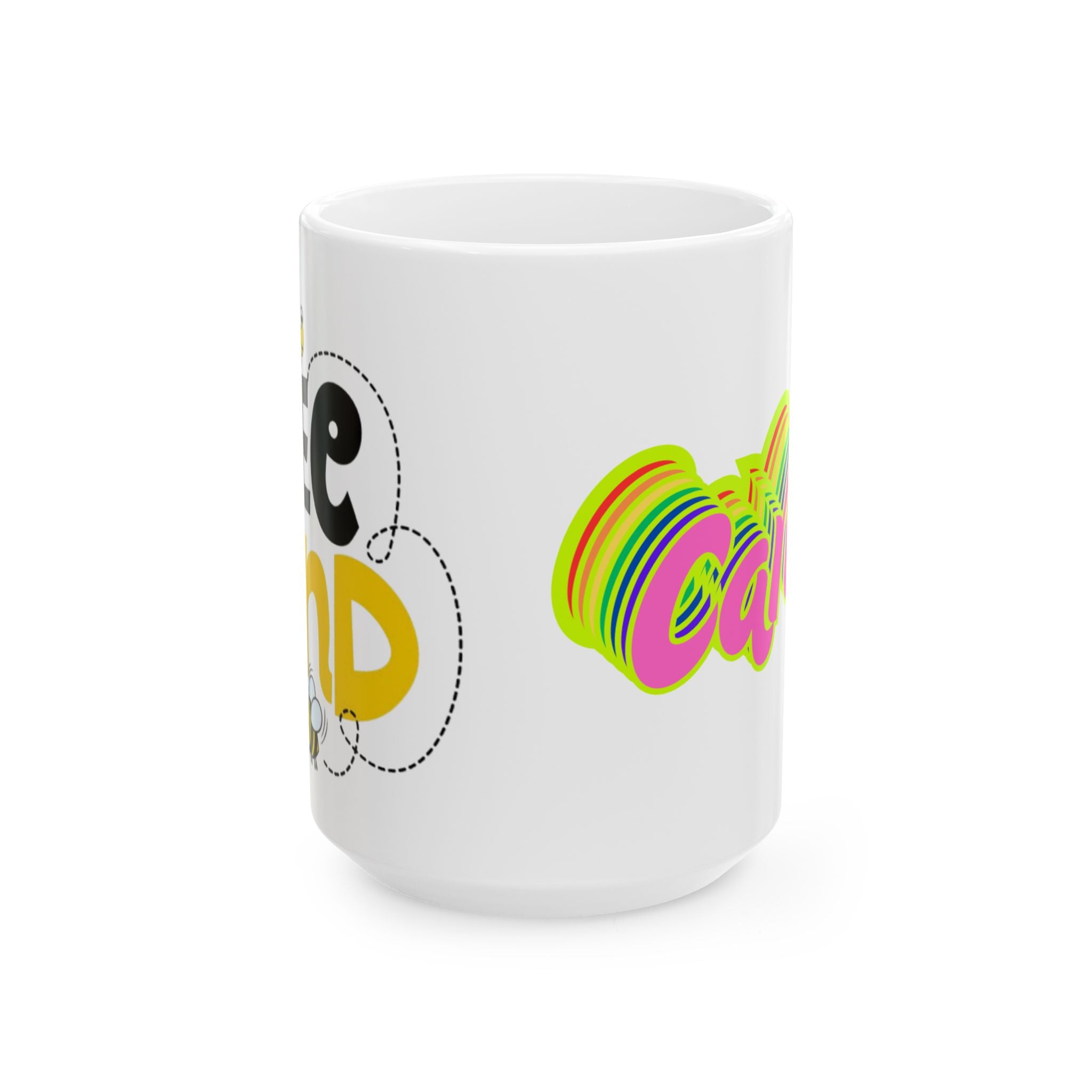 Custom Bee Kind Carina Ceramic Mug 15oz