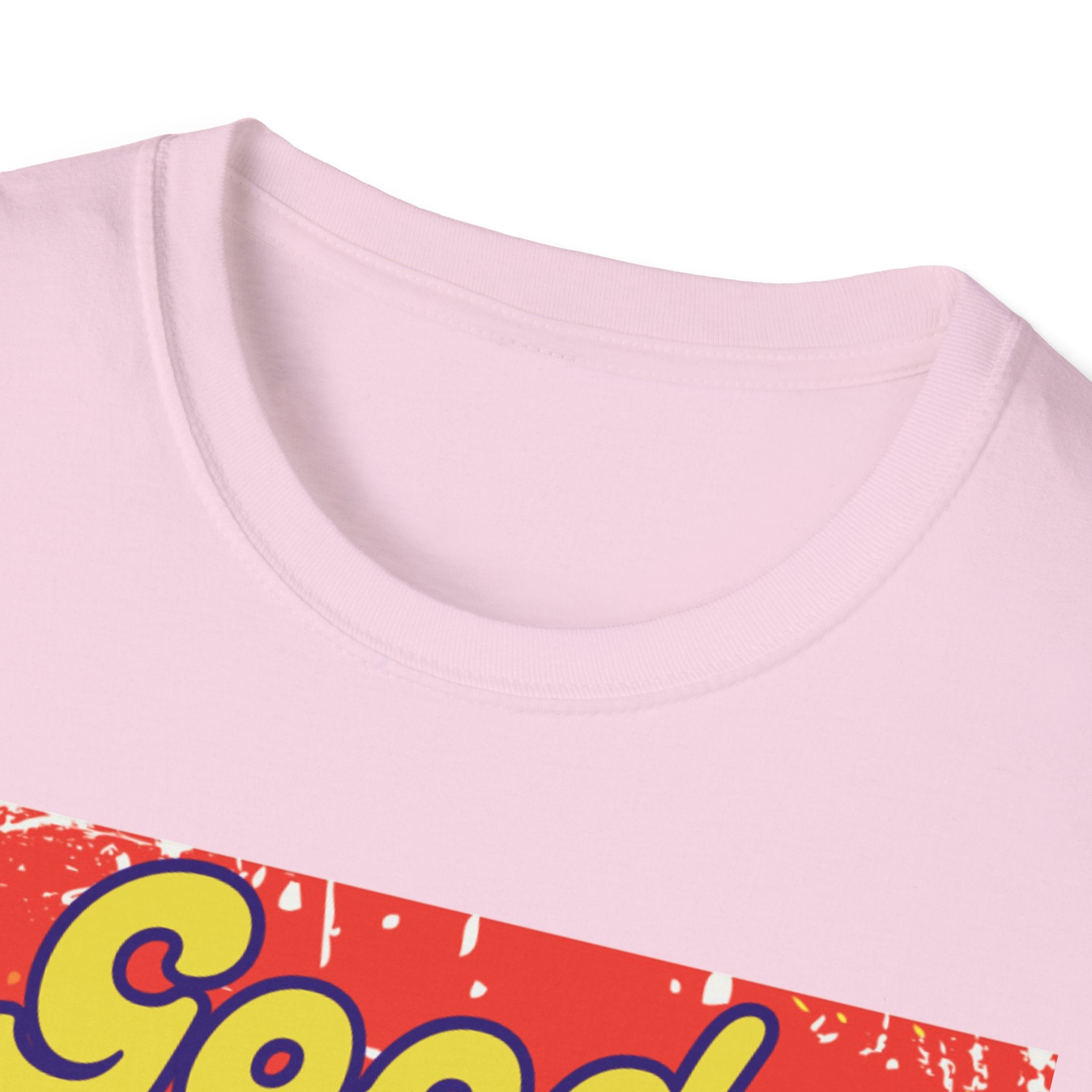 Good Vibes Only Yellow Unisex Softstyle T-Shirt