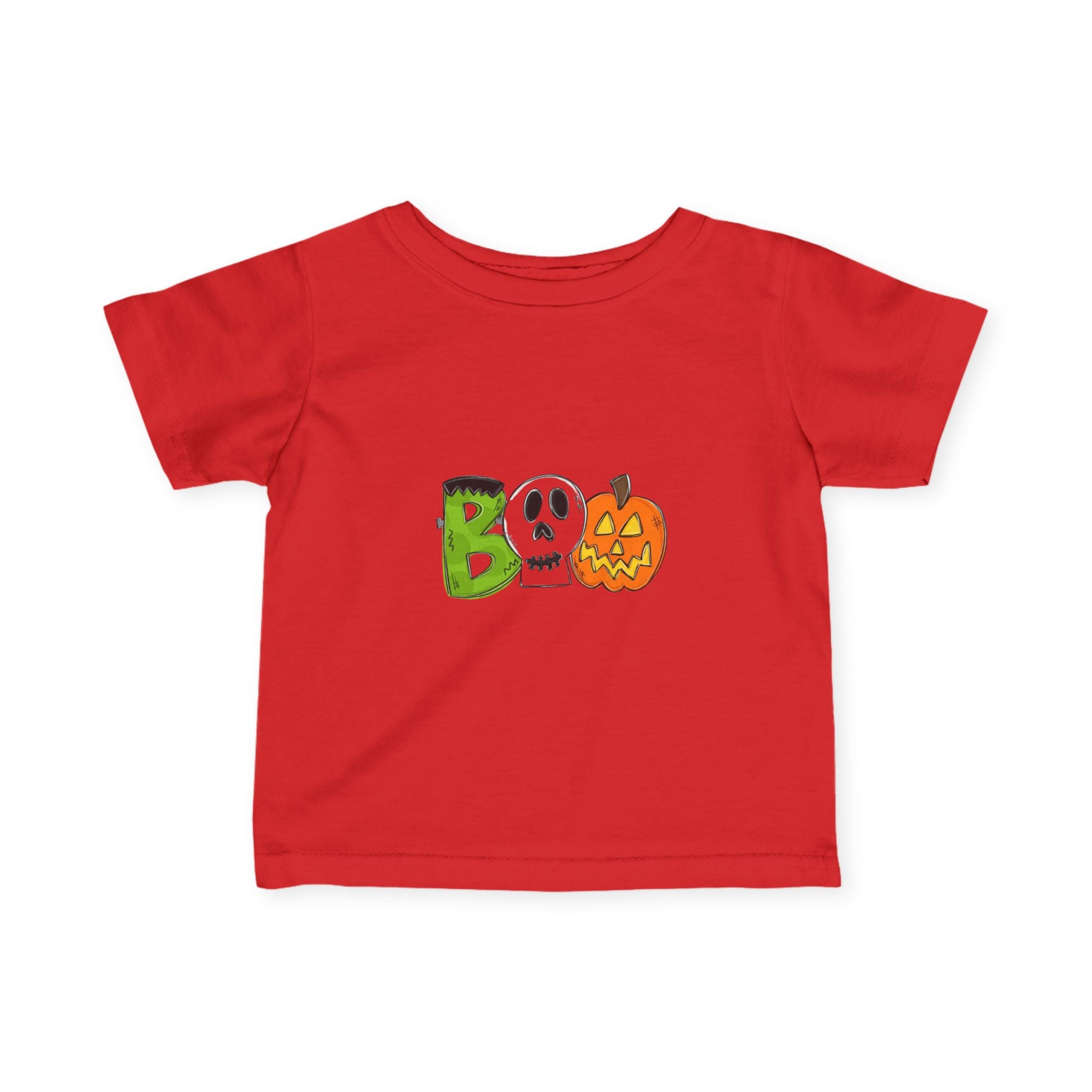 Halloween Boo Toddler Fine Jersey T-Shirt